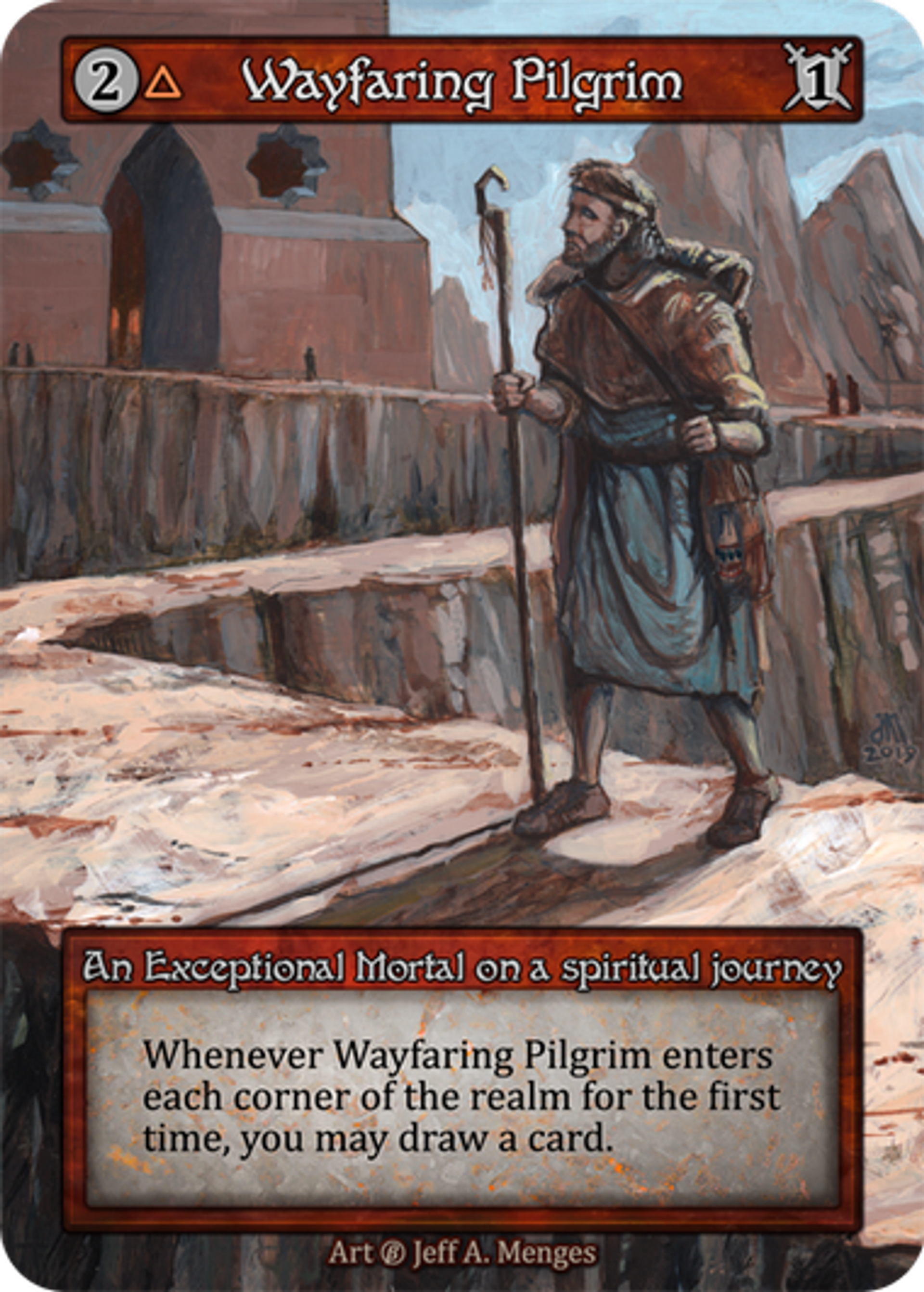 Wayfaring Pilgrim — Beta — Sorcery: Contested Realm