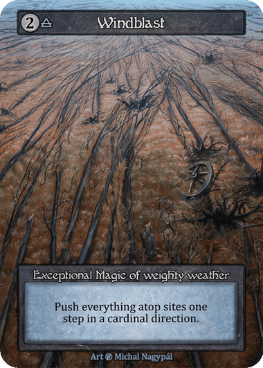 Windblast — Beta — Sorcery: Contested Realm