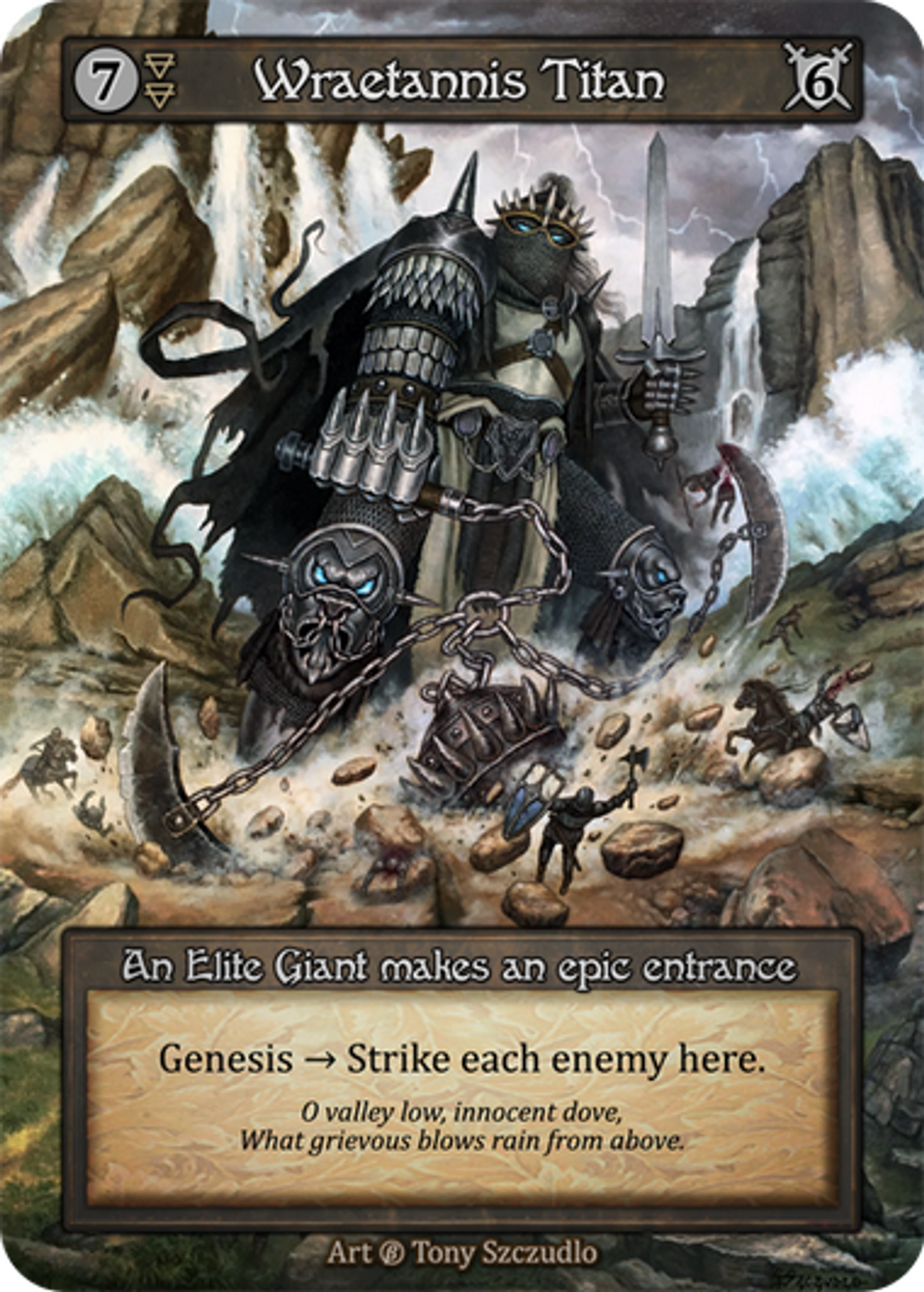 Wraetannis Titan — Beta — Sorcery: Contested Realm