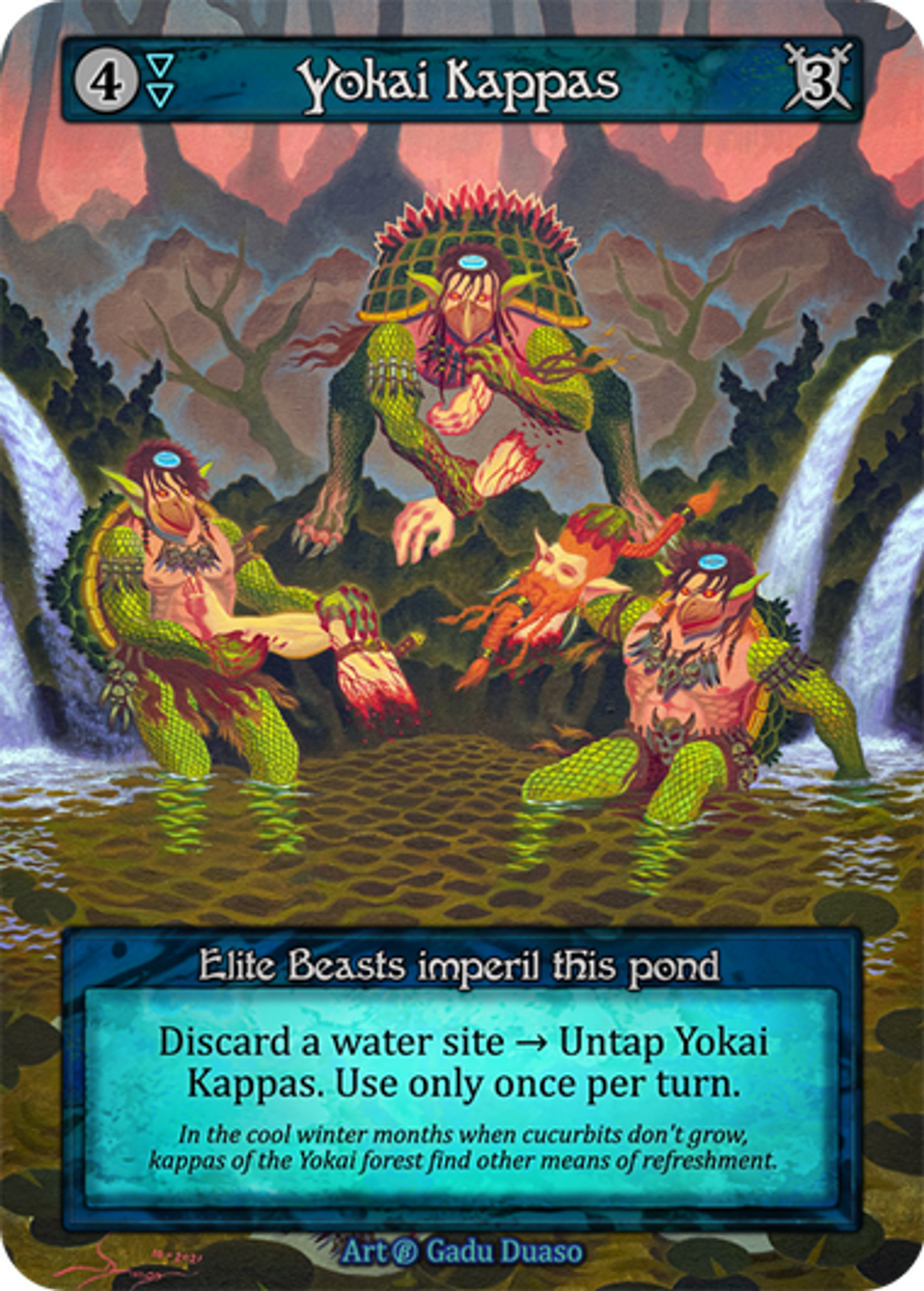 Yokai Kappas — Beta — Sorcery: Contested Realm
