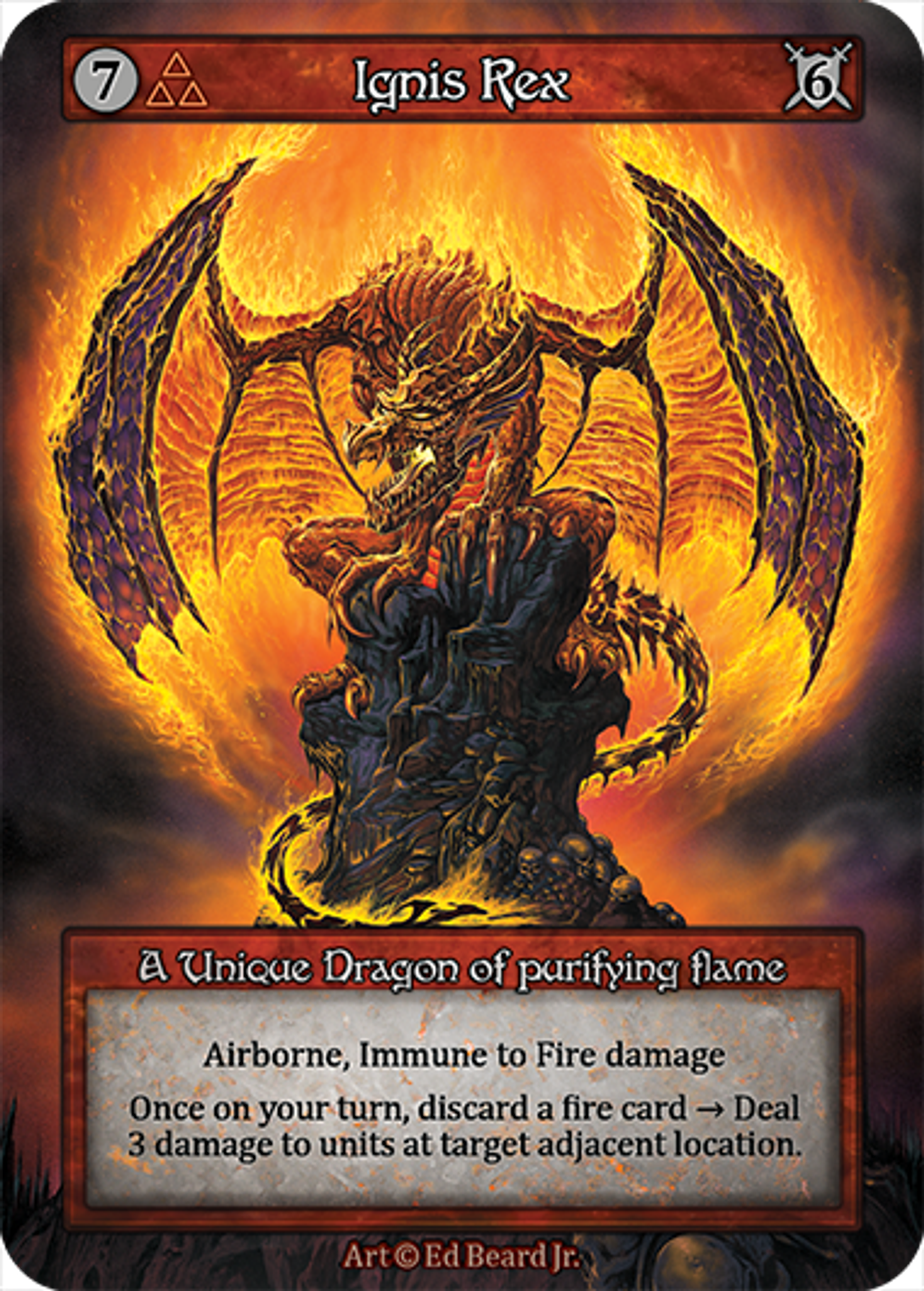Ignis Rex — Dragonlord — Sorcery: Contested Realm