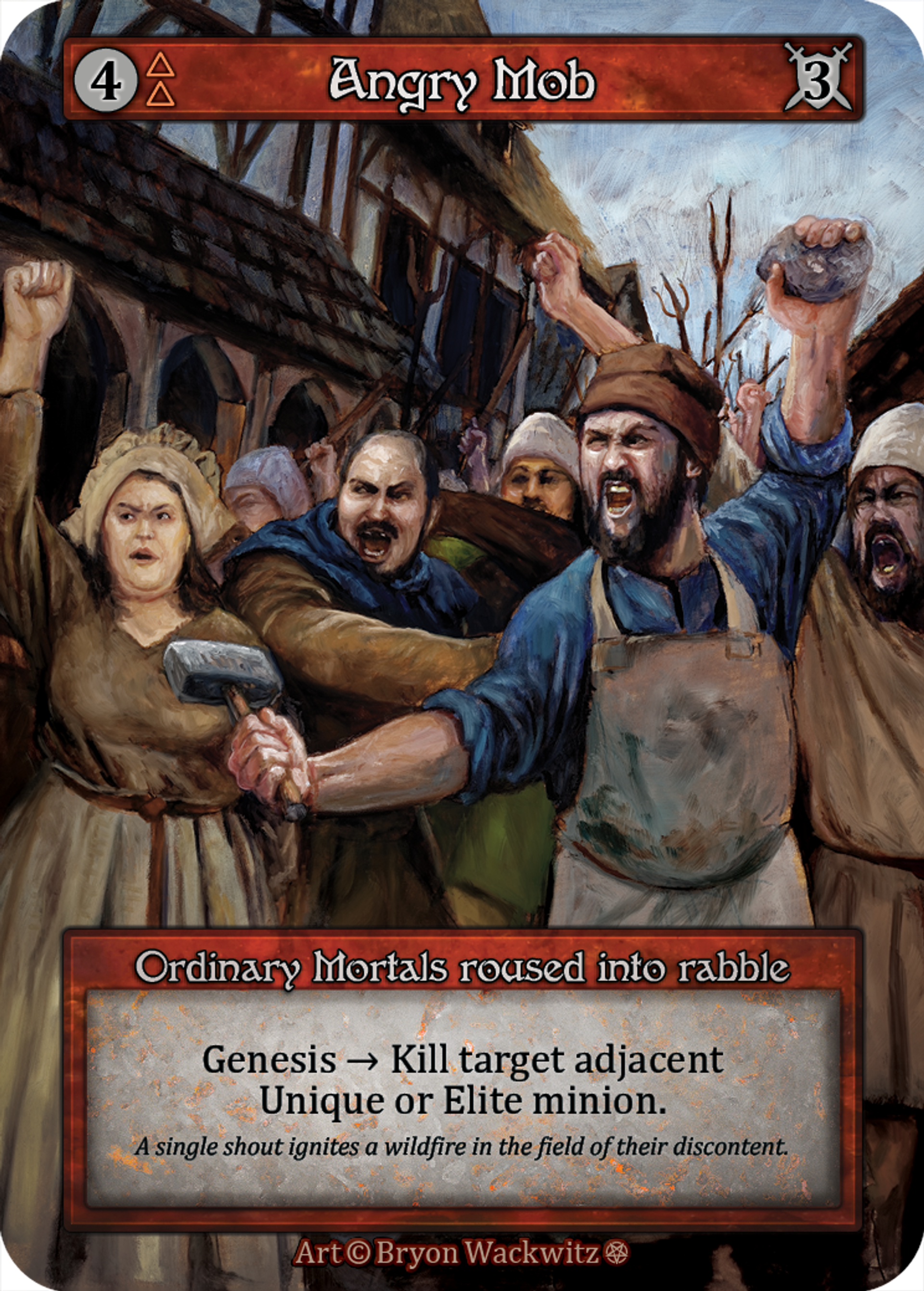 Angry Mob — Gothic — Sorcery: Contested Realm