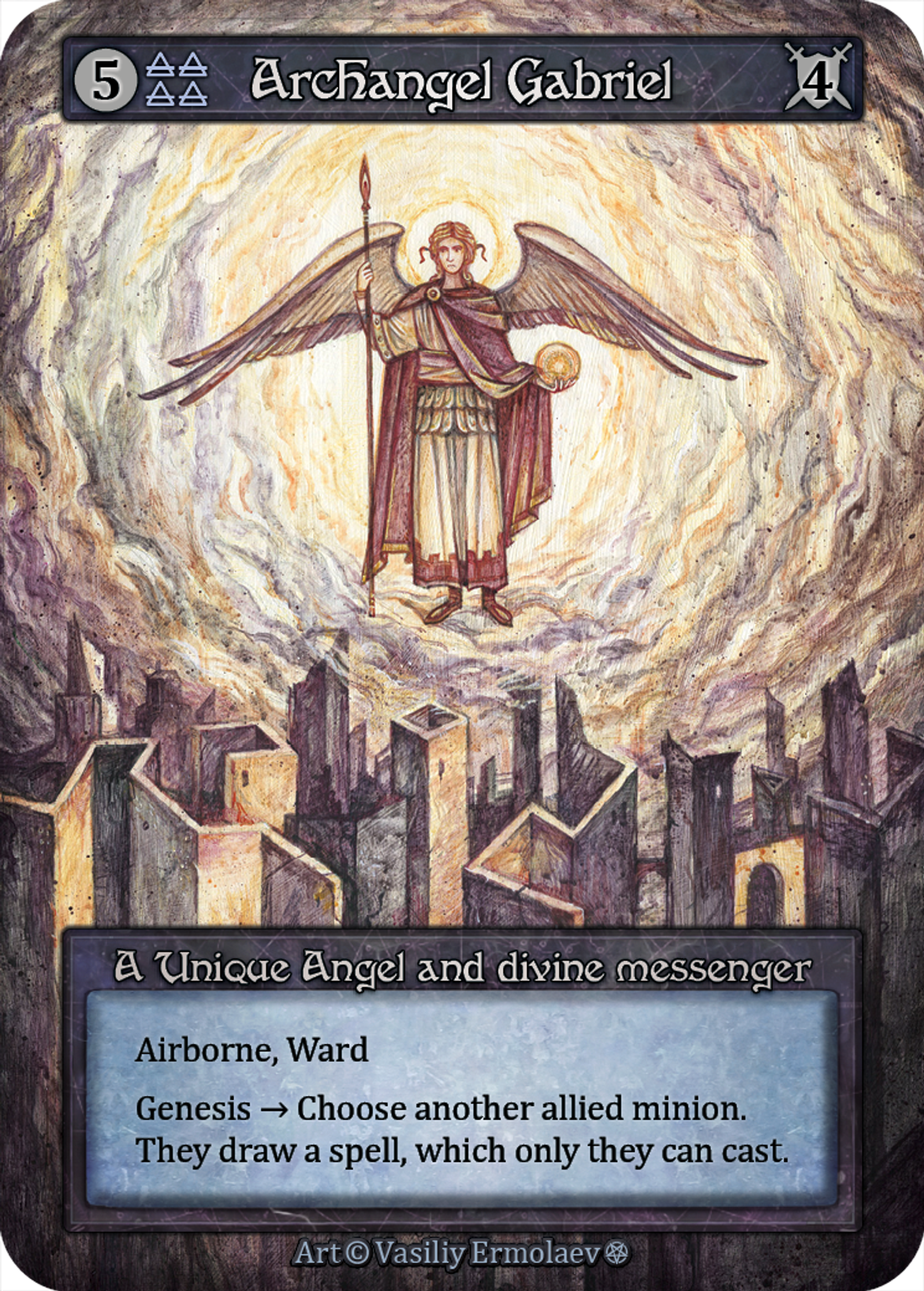 Archangel Gabriel — Gothic — Sorcery: Contested Realm