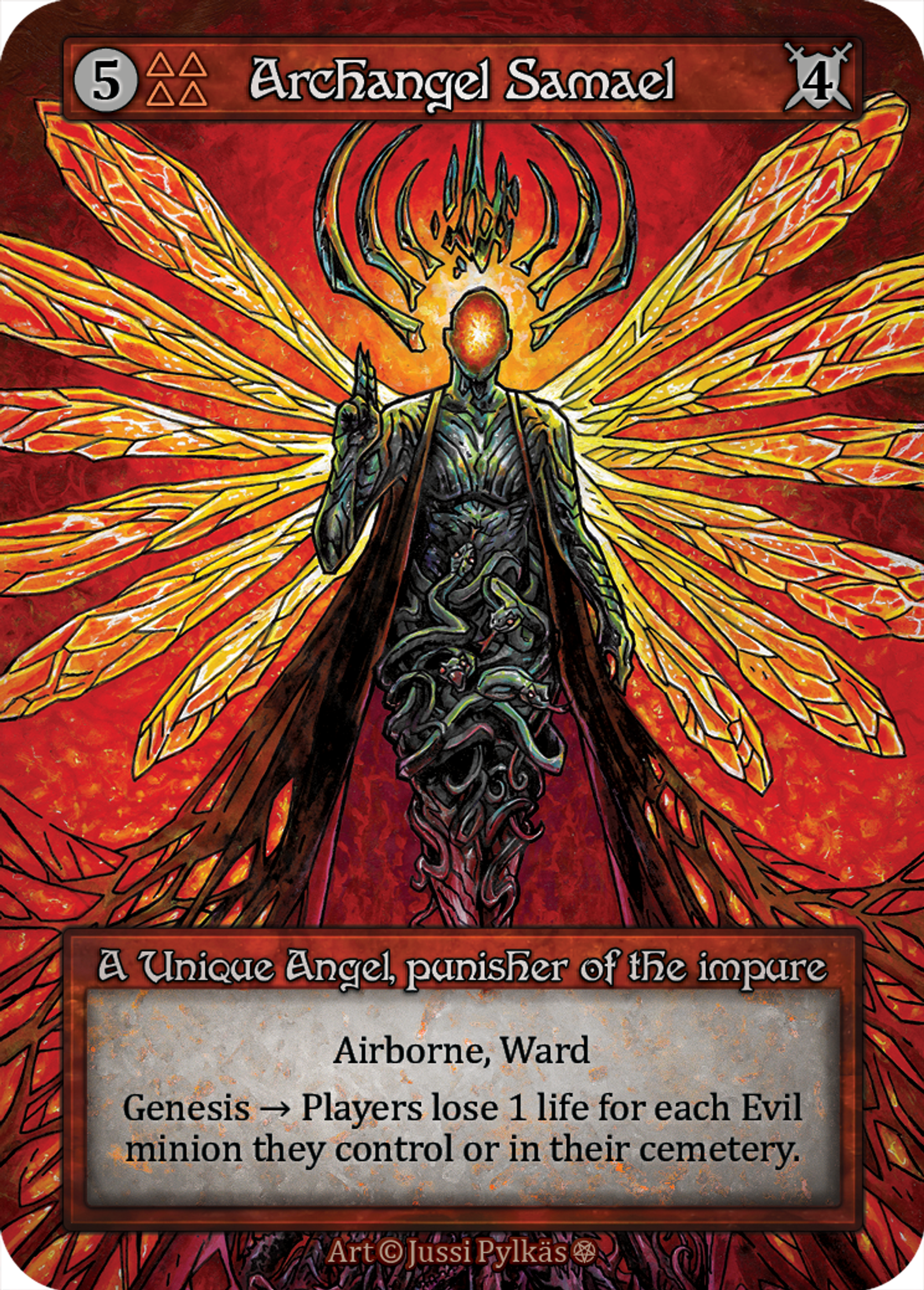 Archangel Samael — Gothic — Sorcery: Contested Realm