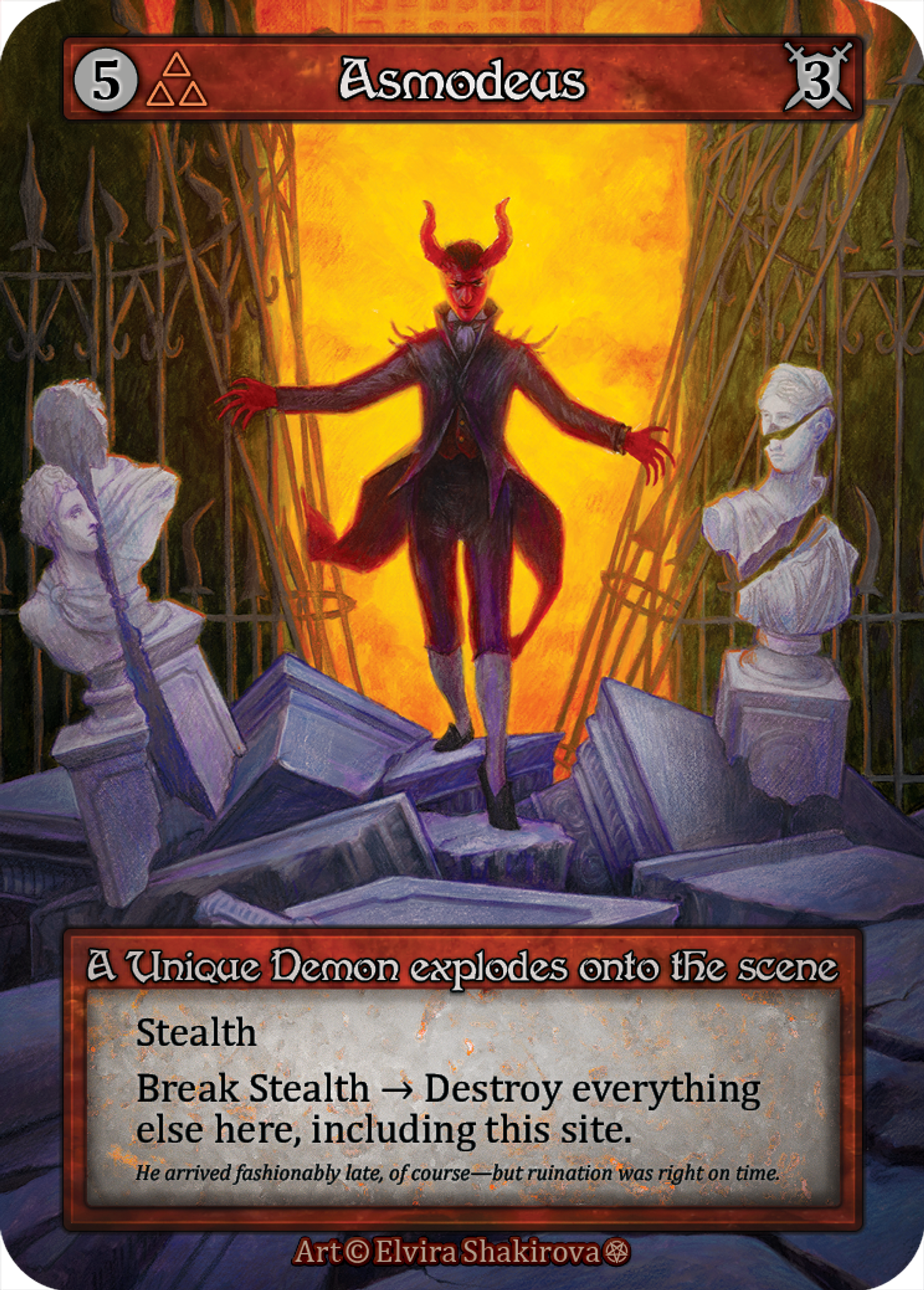 Asmodeus — Gothic — Sorcery: Contested Realm