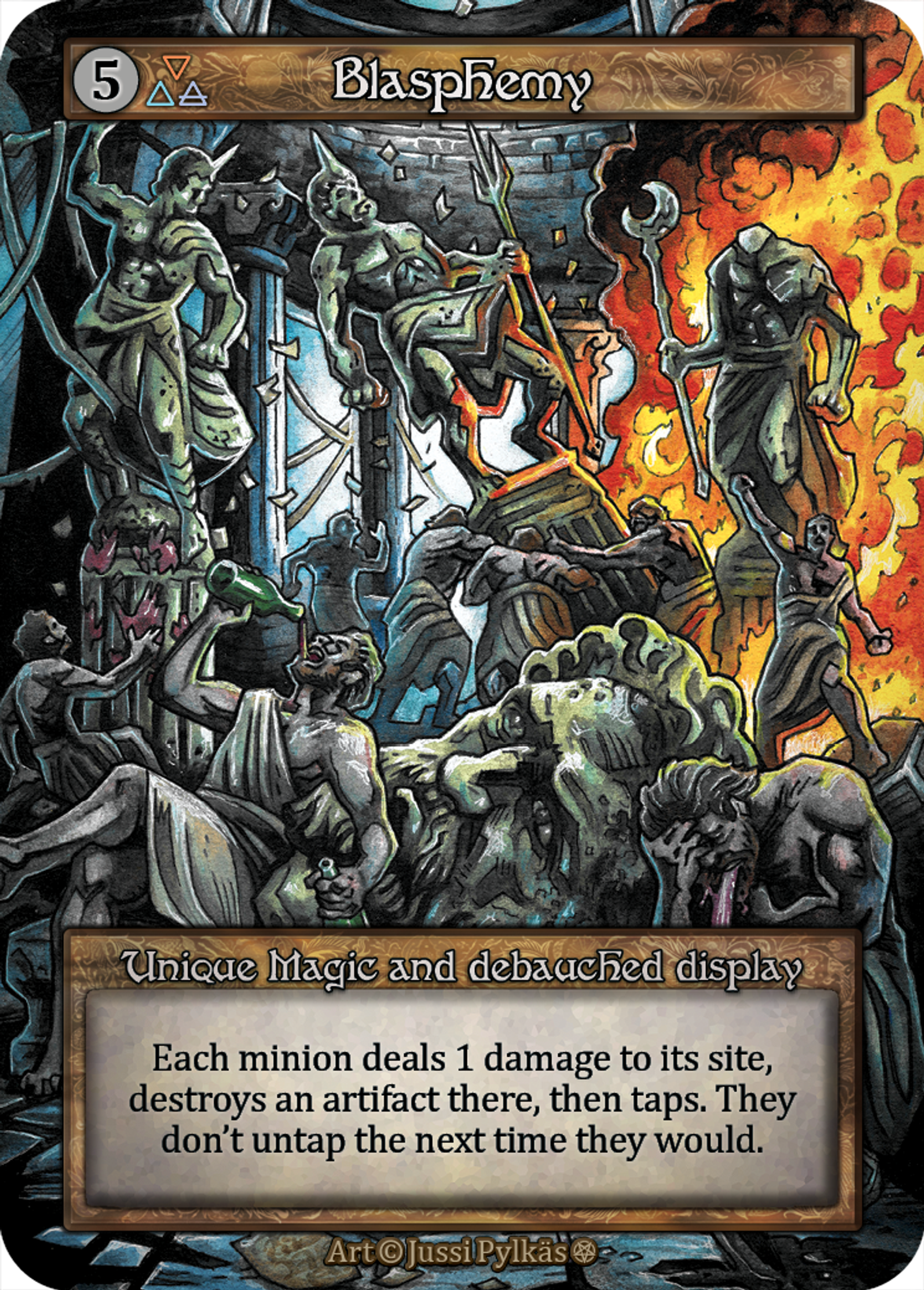 Blasphemy — Gothic — Sorcery: Contested Realm