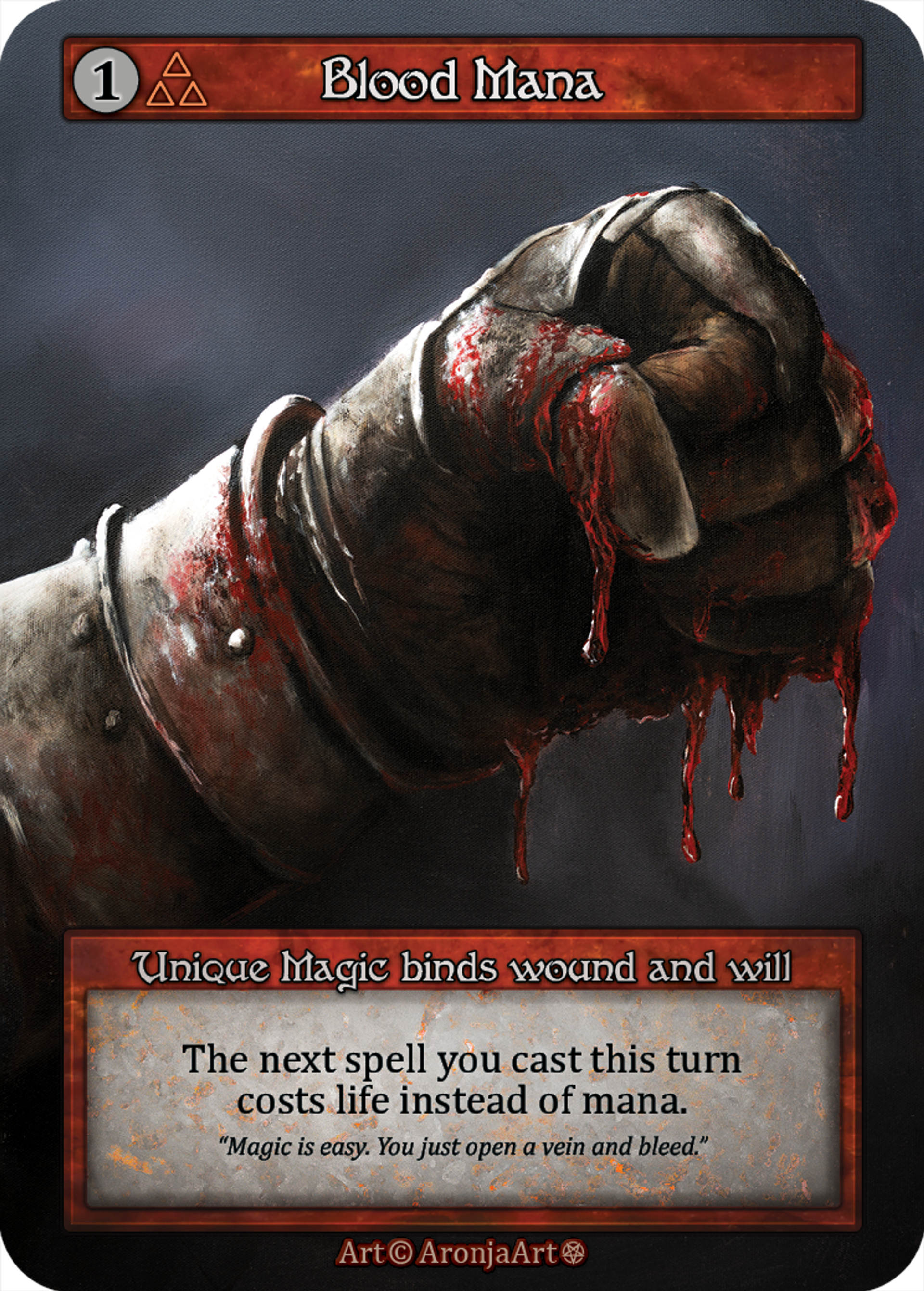 Blood Mana — Gothic — Sorcery: Contested Realm