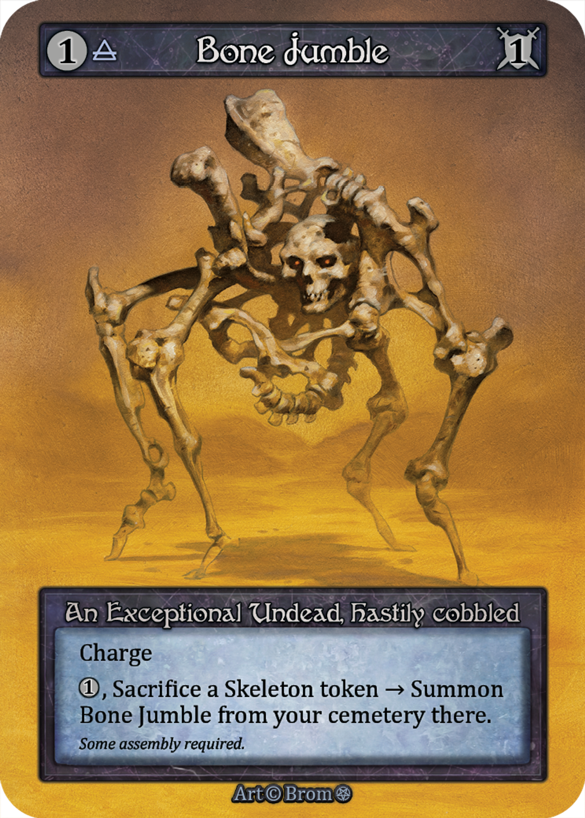 Bone Jumble — Gothic — Sorcery: Contested Realm
