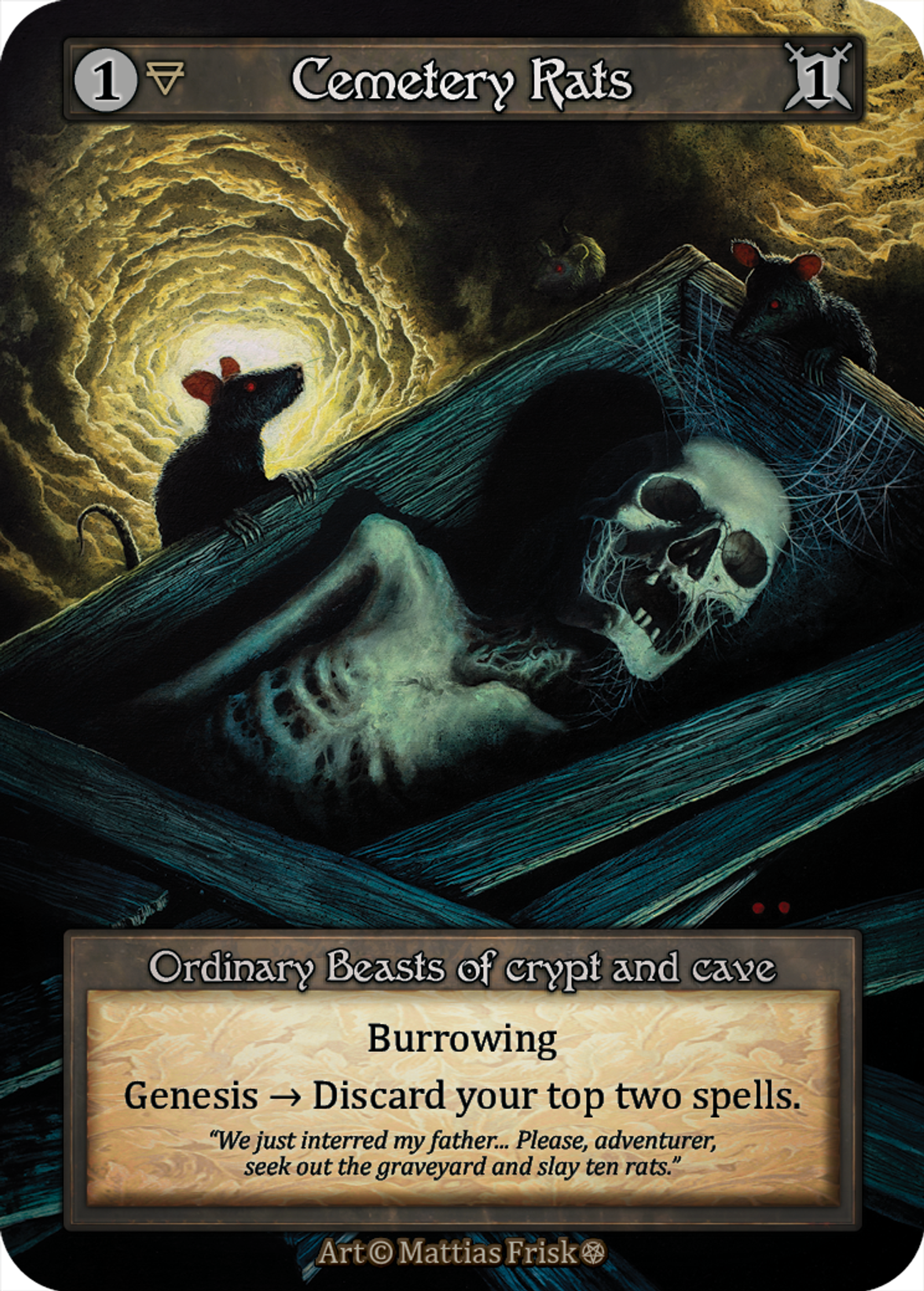 Cemetery Rats — Gothic — Sorcery: Contested Realm