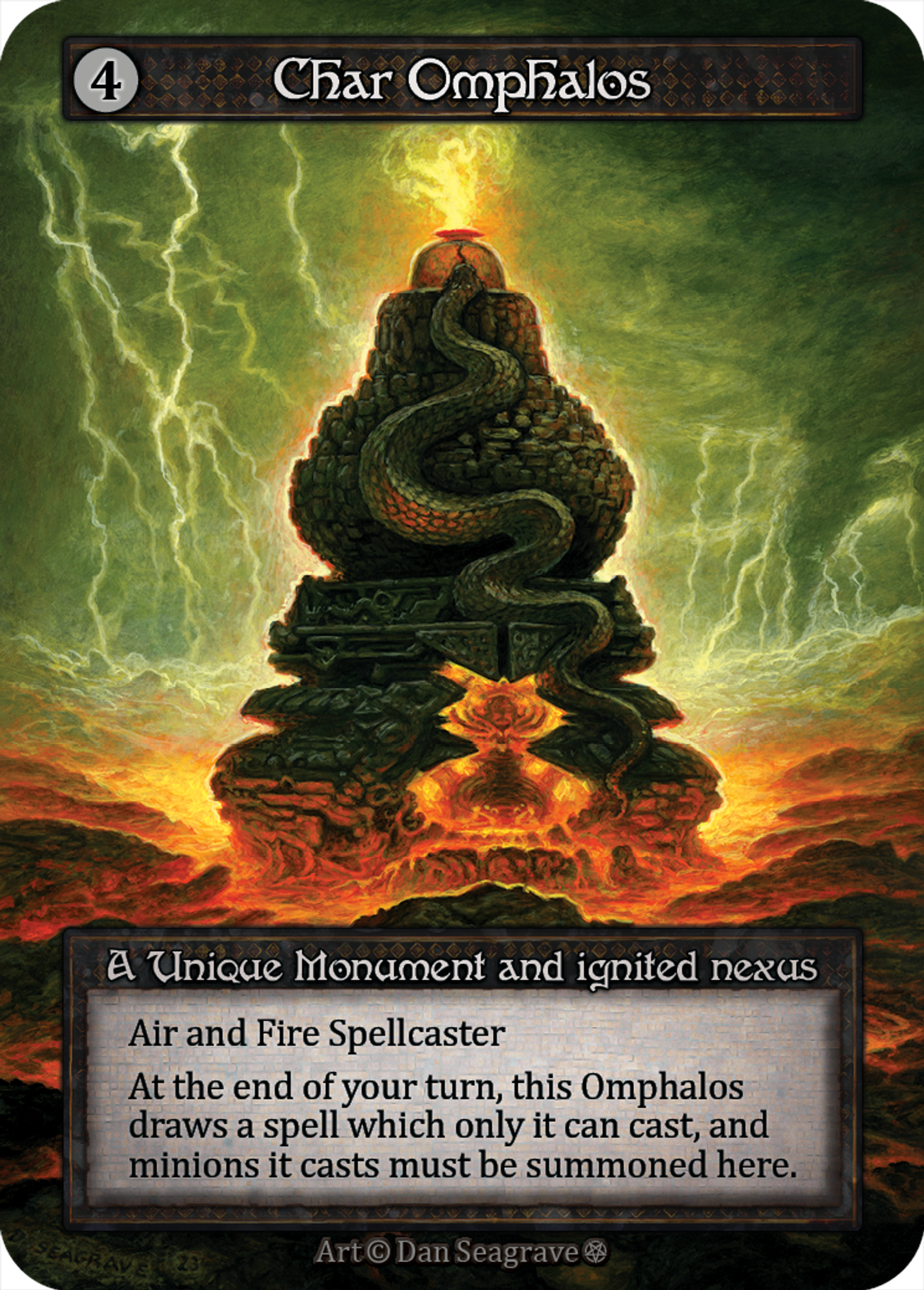 Char Omphalos — Gothic — Sorcery: Contested Realms