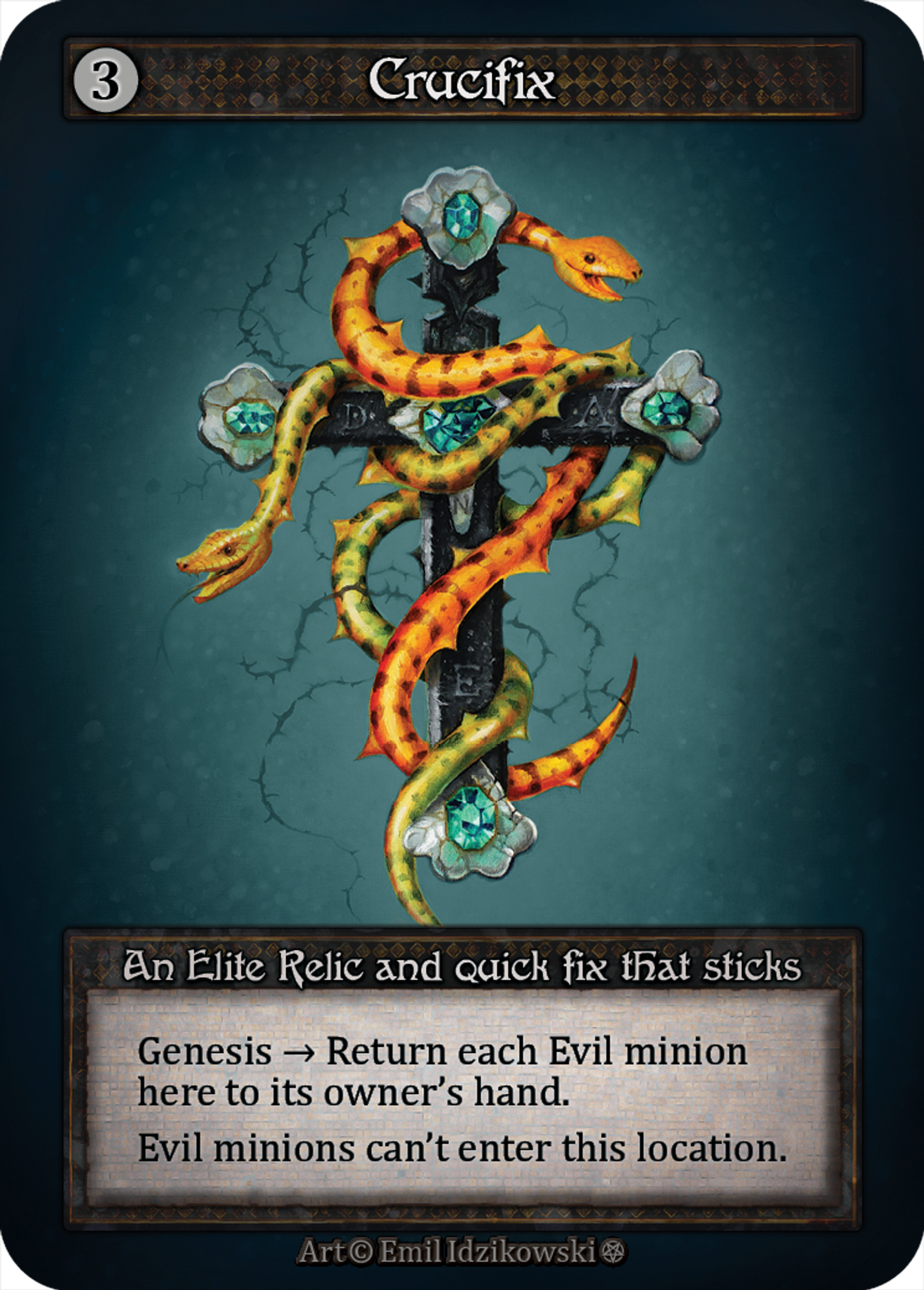 Crucifix — Gothic — Sorcery: Contested Realm