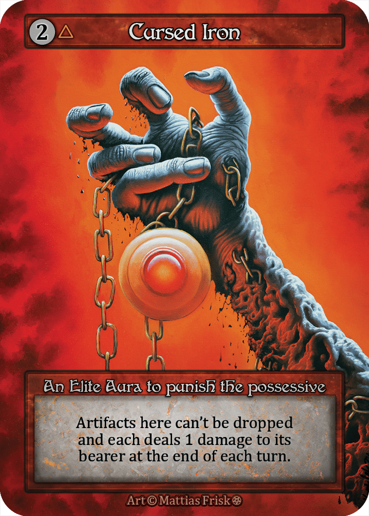 Cursed Iron from Gothic - Sorcery: Contested Realm