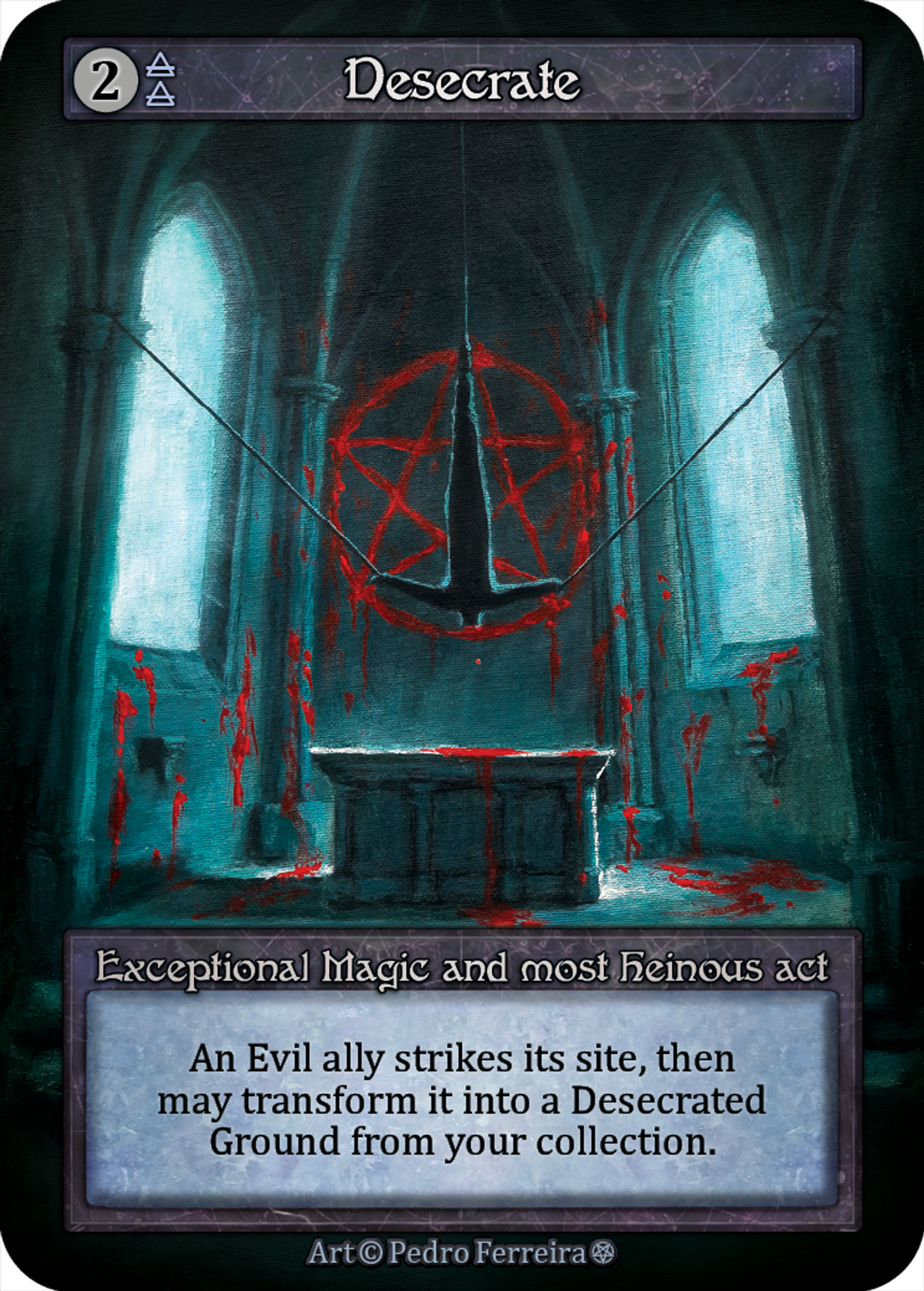 Desecrate — Gothic — Sorcery: Contested Realm