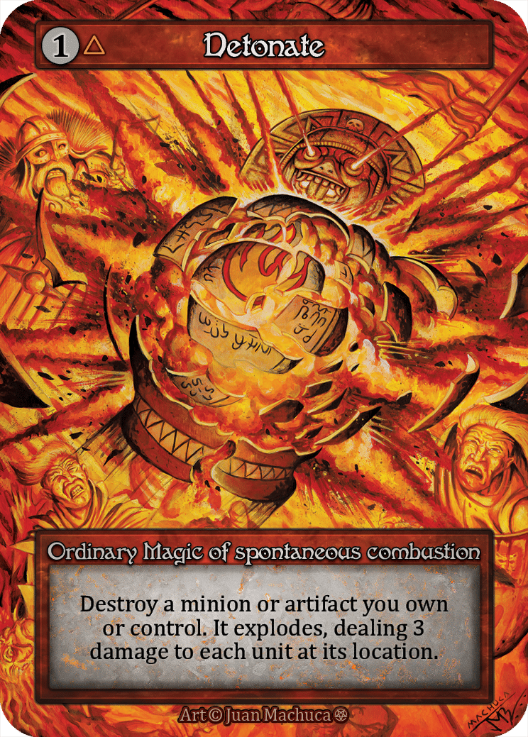 Detonate — Gothic — Sorcery: Contested Realms