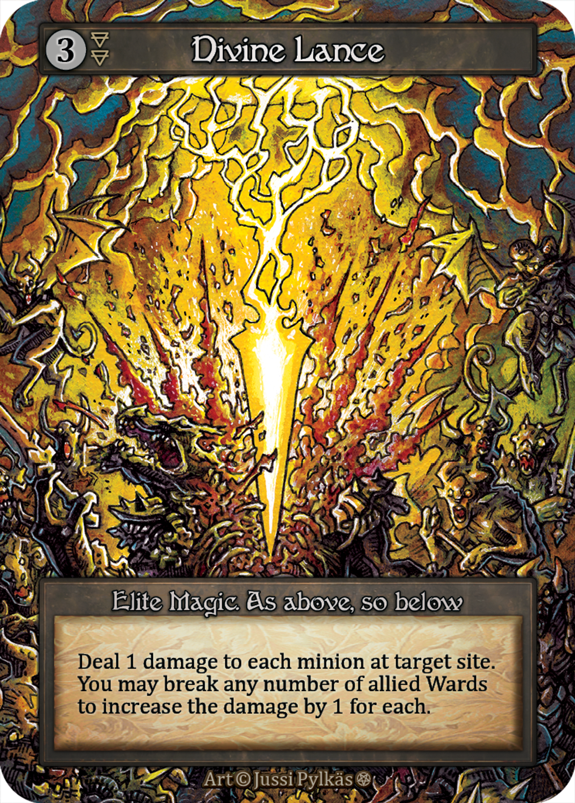 Divine Lance — Gothic — Sorcery: Contested Realms