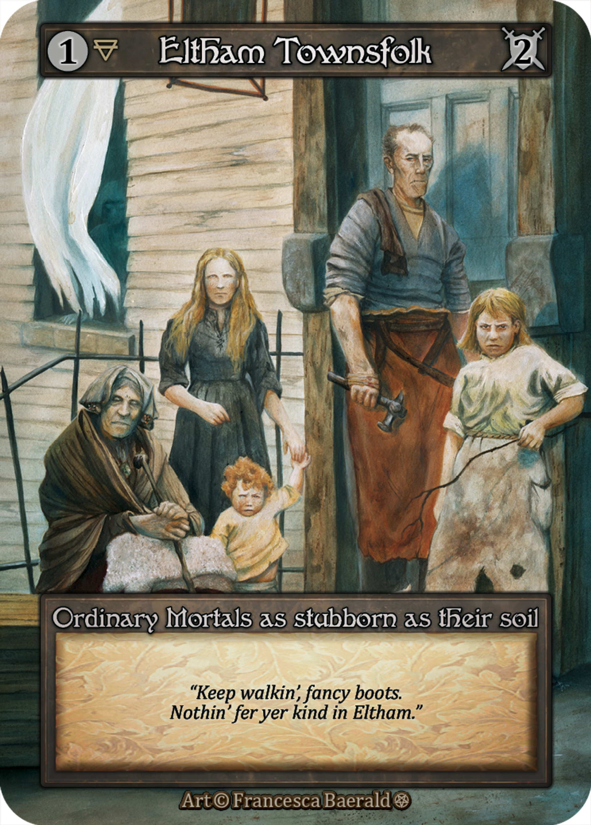 Eltham Townsfolk — Gothic — Sorcery: Contested Realms