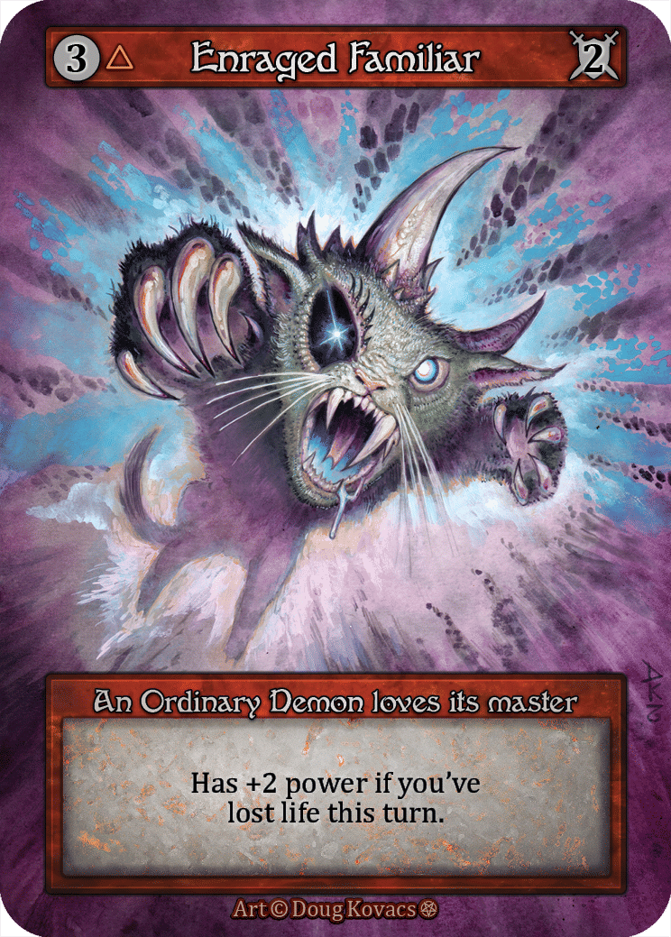 Enraged Familiar — Gothic — Sorcery: Contested Realms