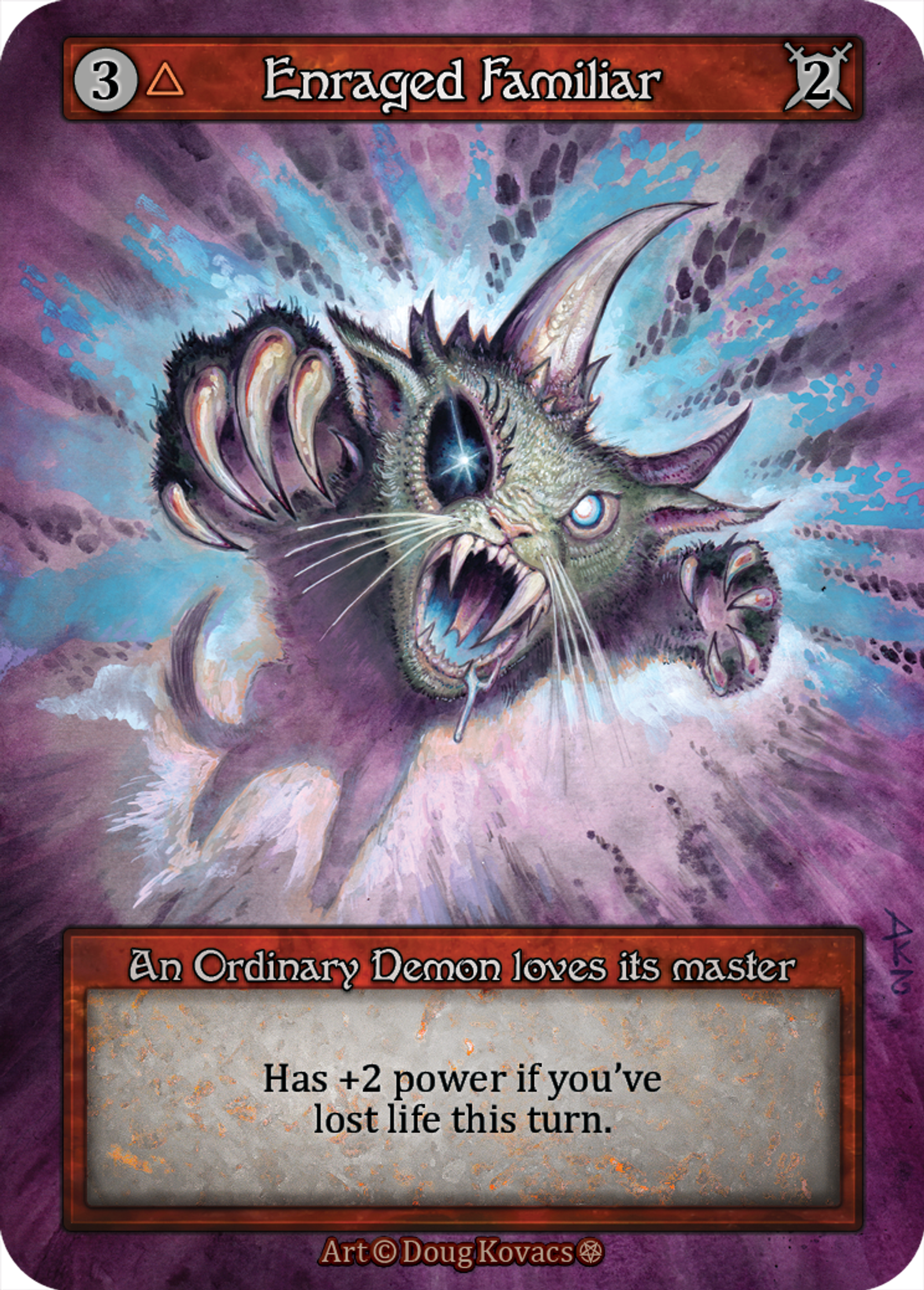 Enraged Familiar — Gothic — Sorcery: Contested Realms