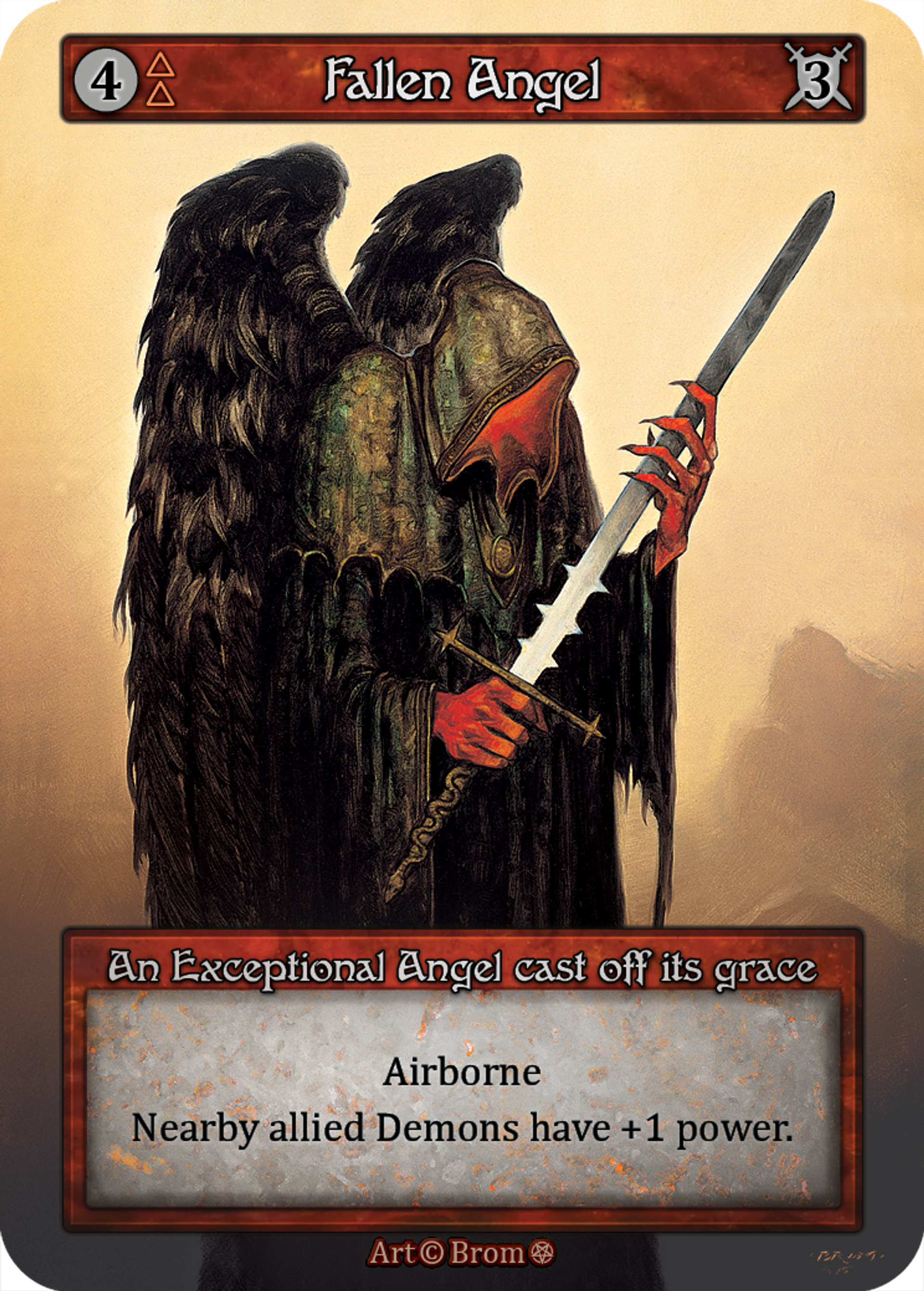 Fallen Angel — Gothic — Sorcery: Contested Realm