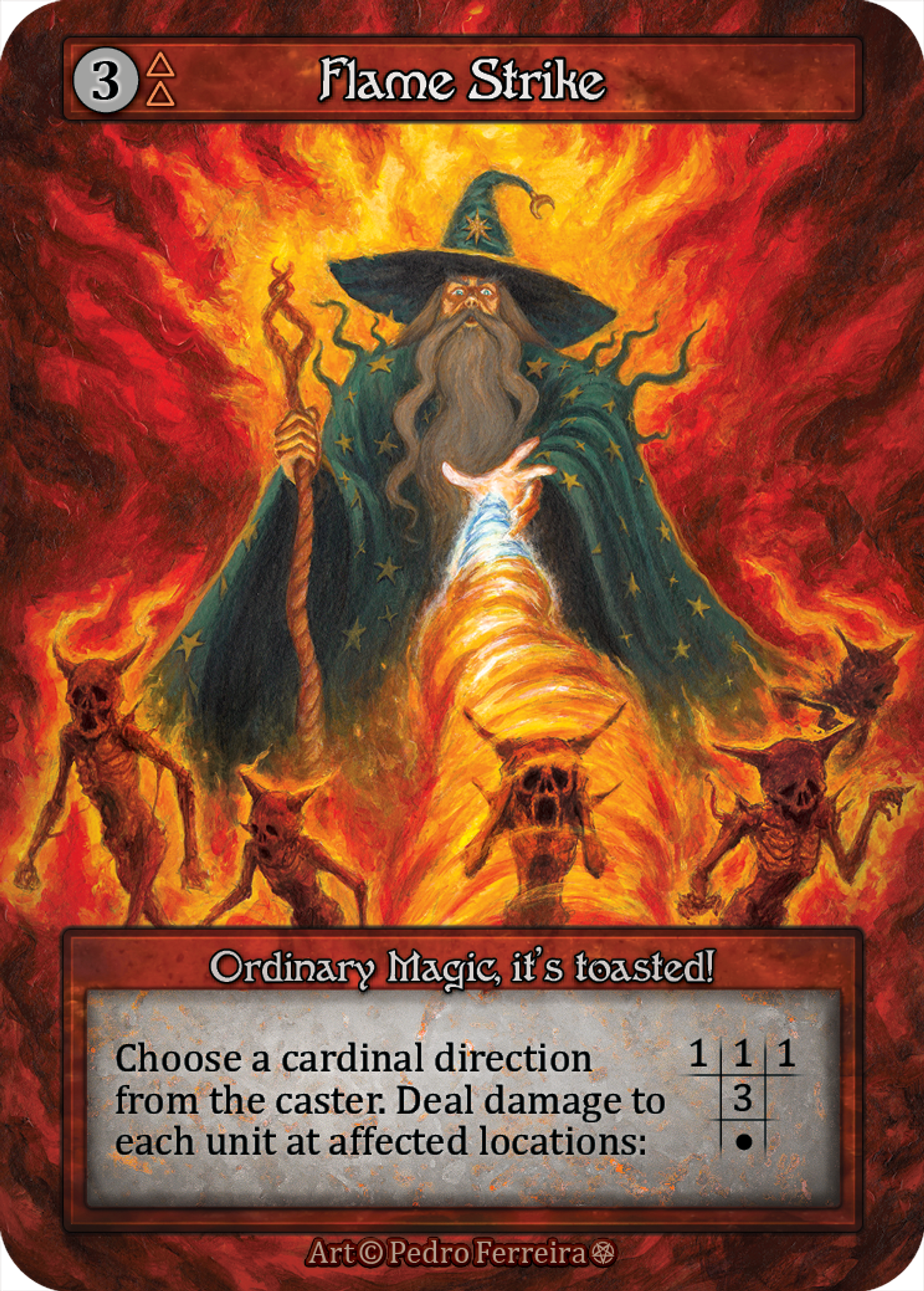 Flame Strike — Gothic — Sorcery: Contested Realms