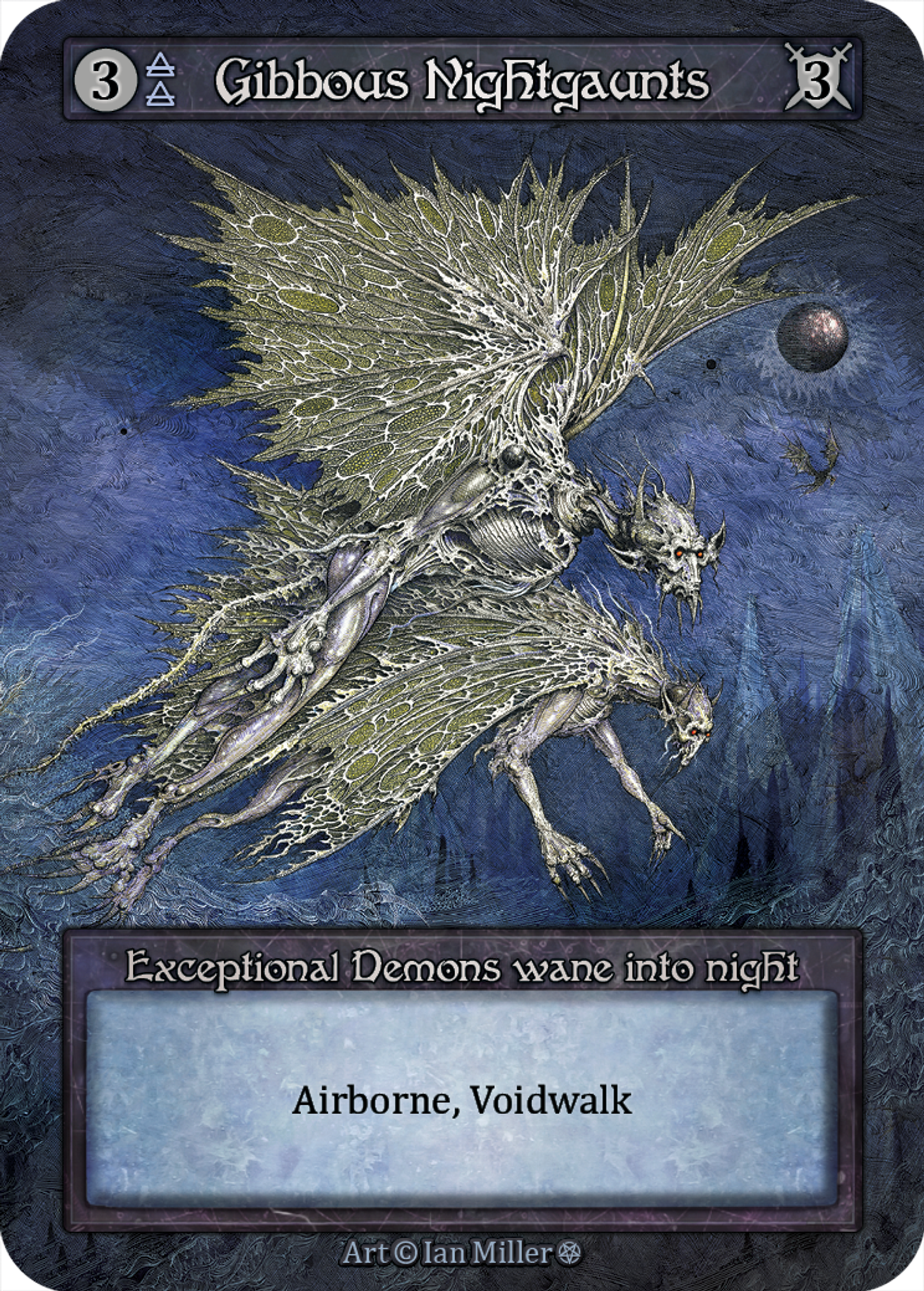 Gibbous Nightgaunts — Gothic — Sorcery: Contested Realms