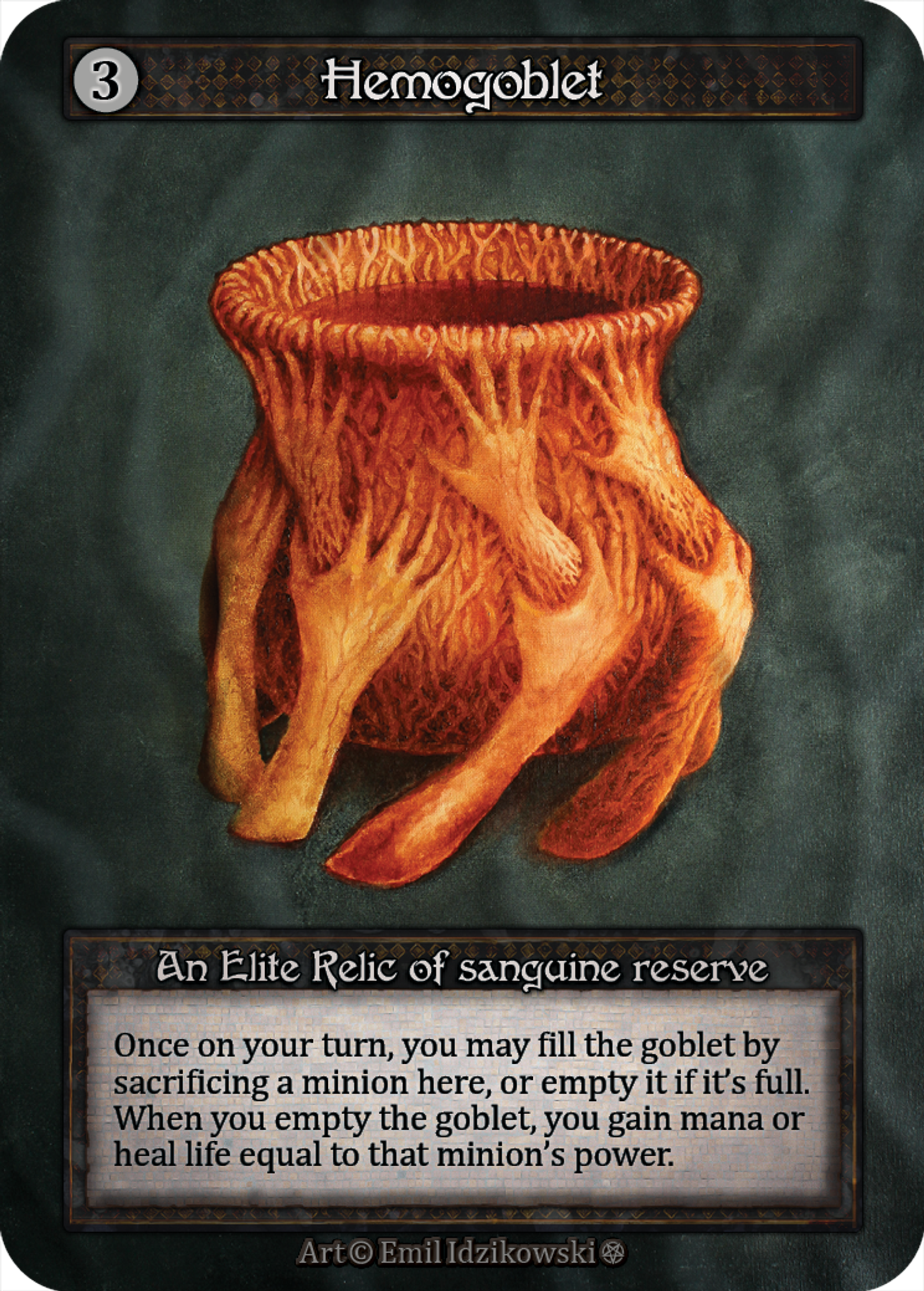 Hemogoblet — Gothic — Sorcery: Contested Realms