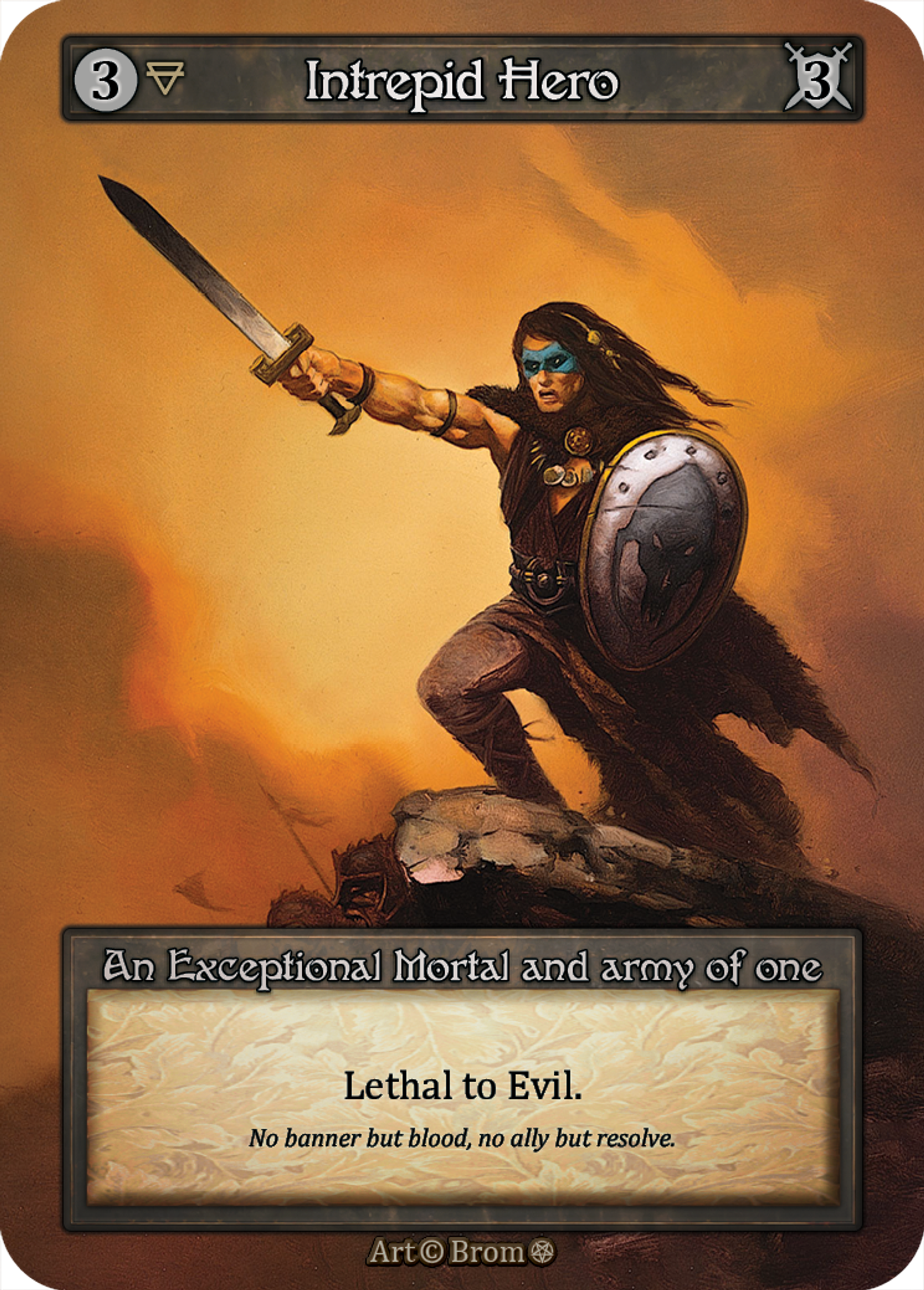 Intrepid Hero — Gothic — Sorcery: Contested Realms