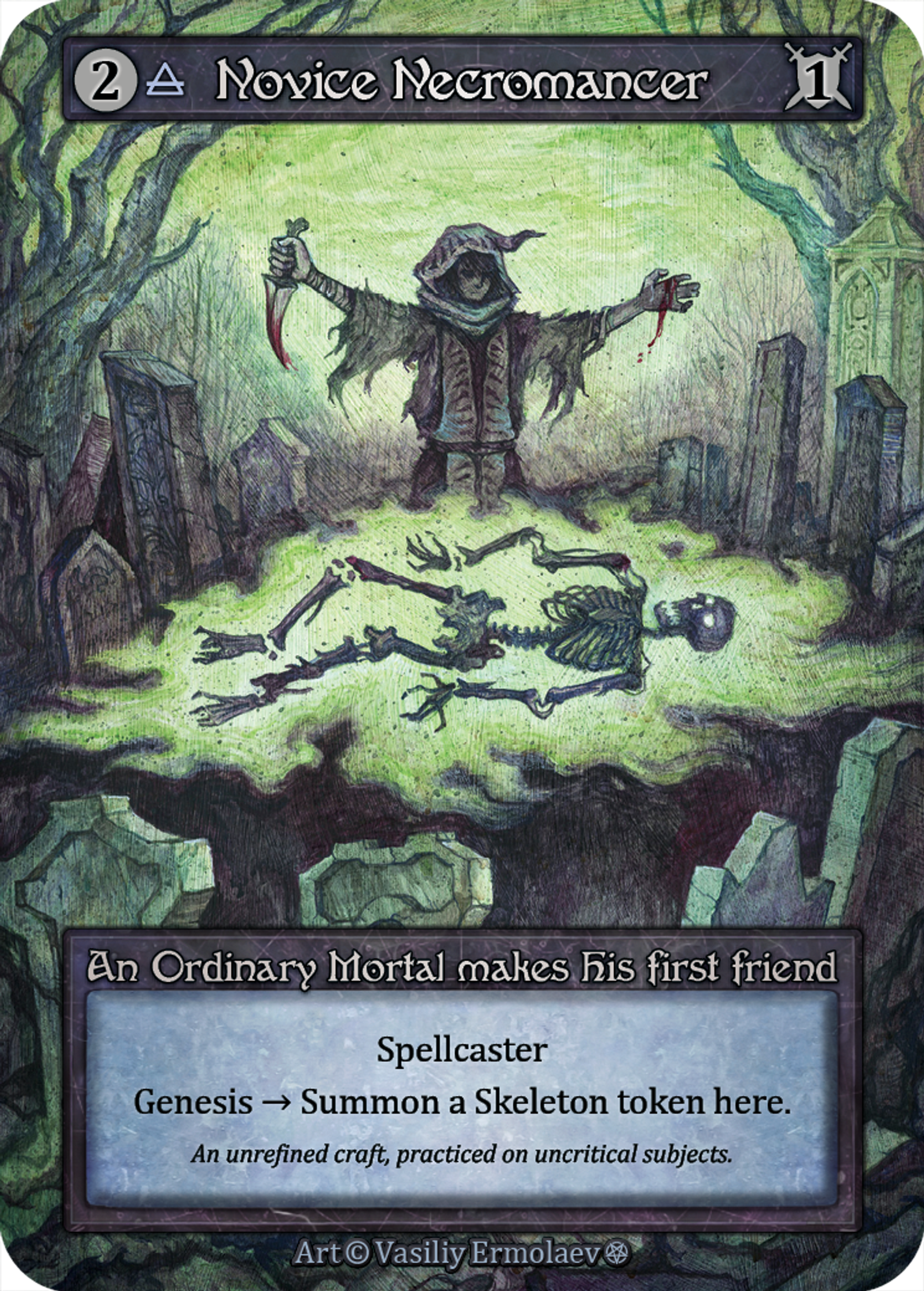 Novice Necromancer — Gothic — Sorcery: Contested Realms
