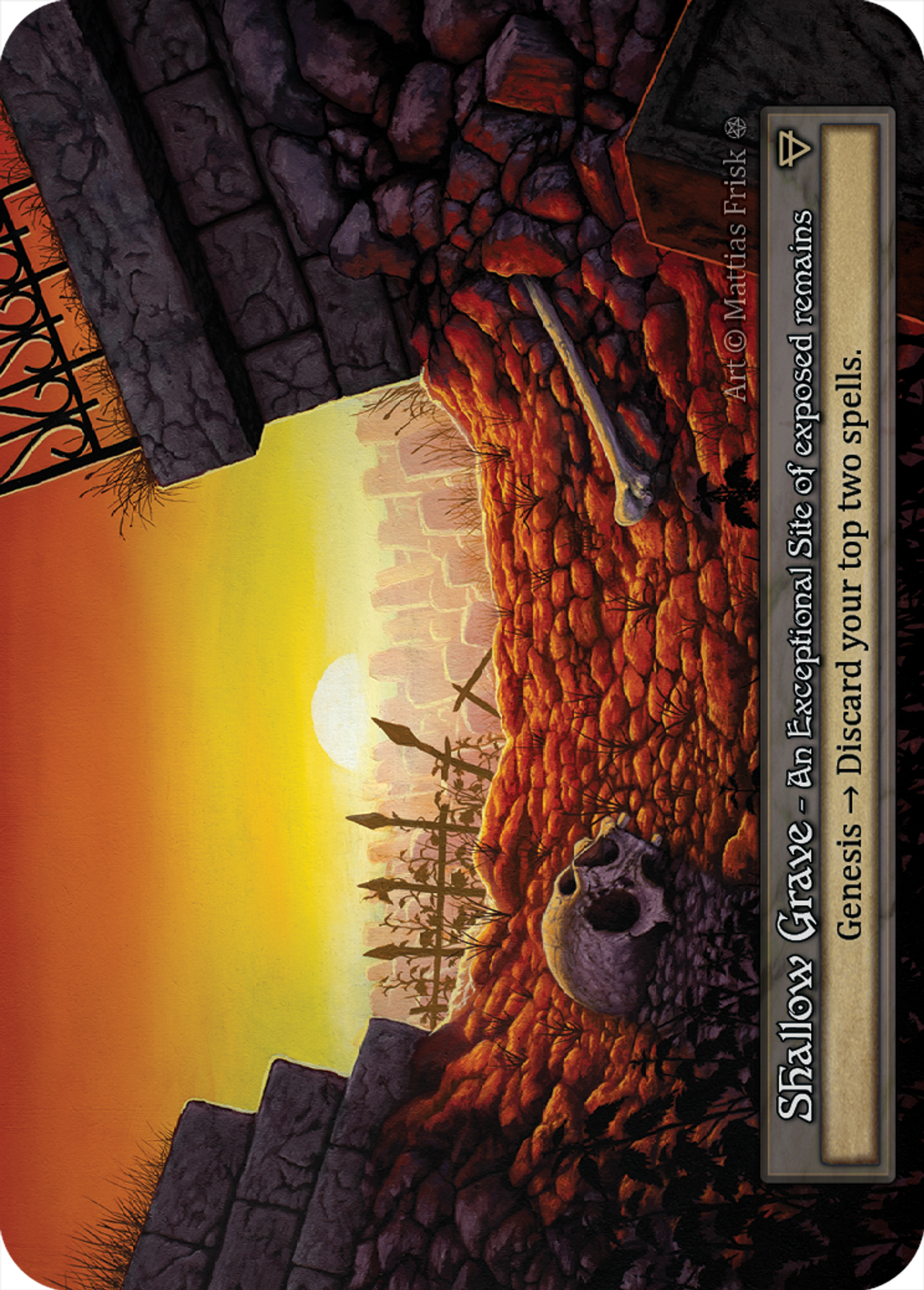 Shallow Grave — Gothic — Sorcery: Contested Realm