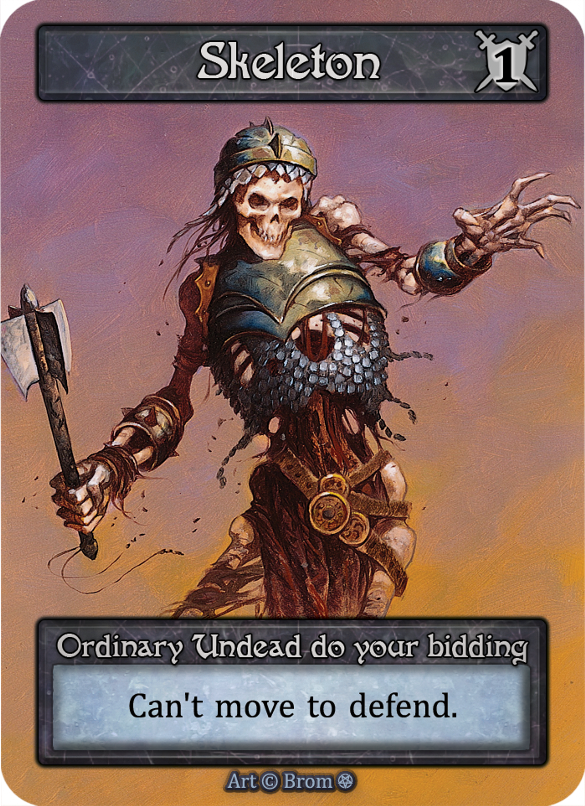 Skeleton — Gothic — Sorcery: Contested Realm