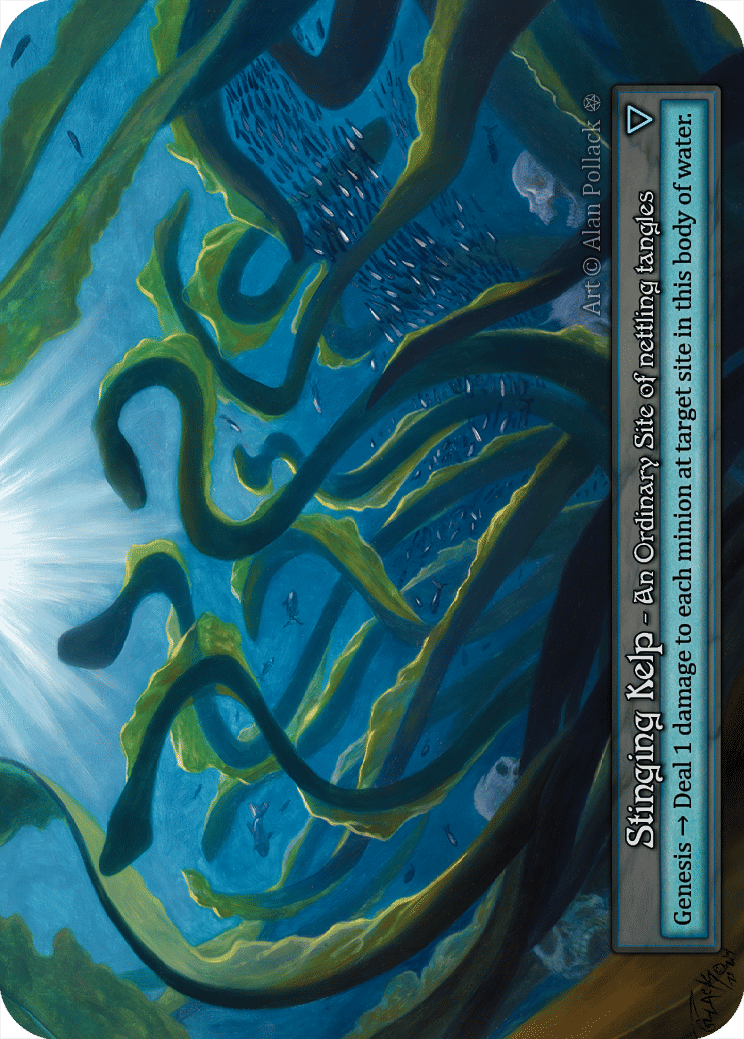 Stinging Kelp from Gothic - Sorcery: Contested Realm