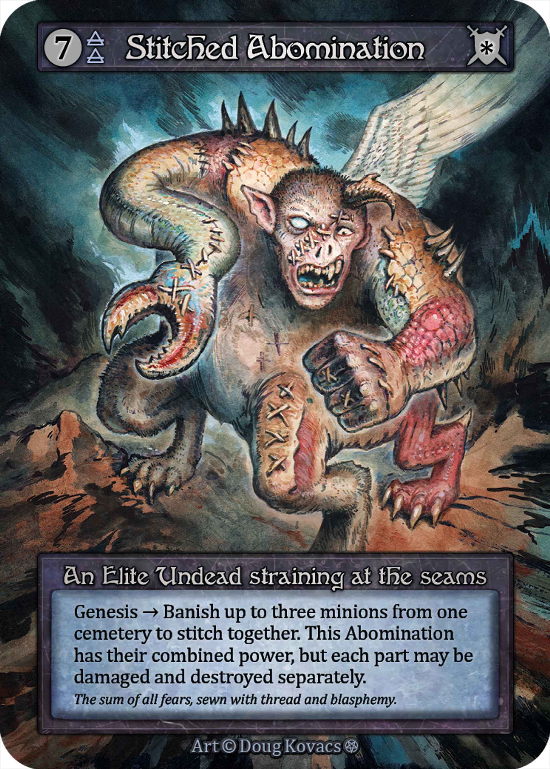 Stitched Abomination — Gothic — Sorcery: Contested Realm