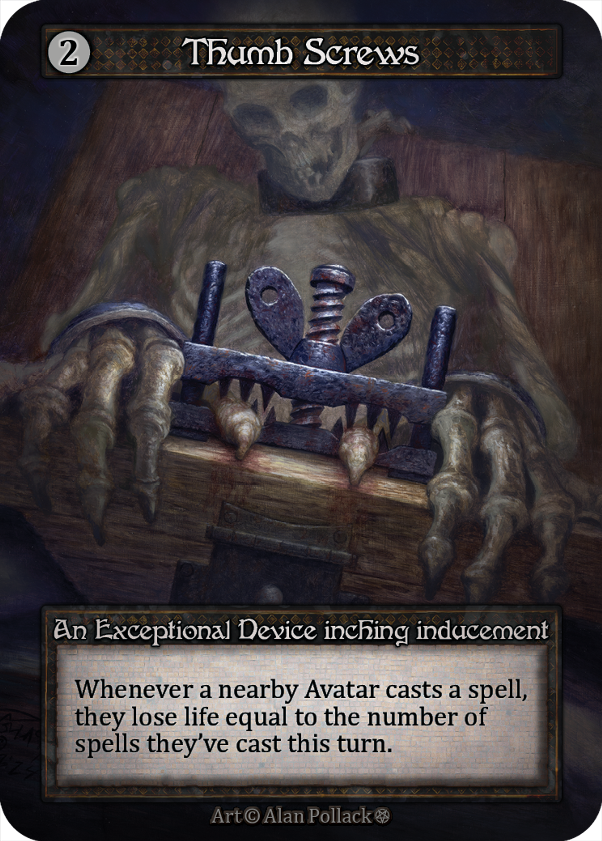Thumb Screws — Gothic — Sorcery: Contested Realm