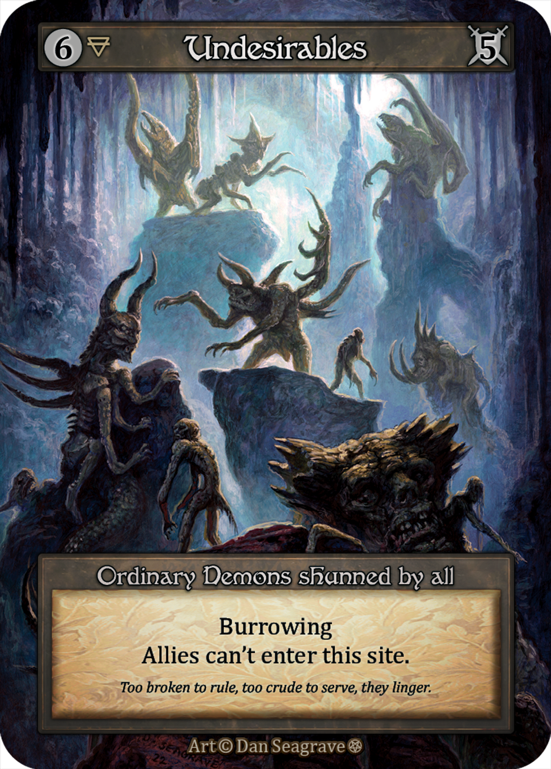 Undesirables — Gothic — Sorcery: Contested Realm