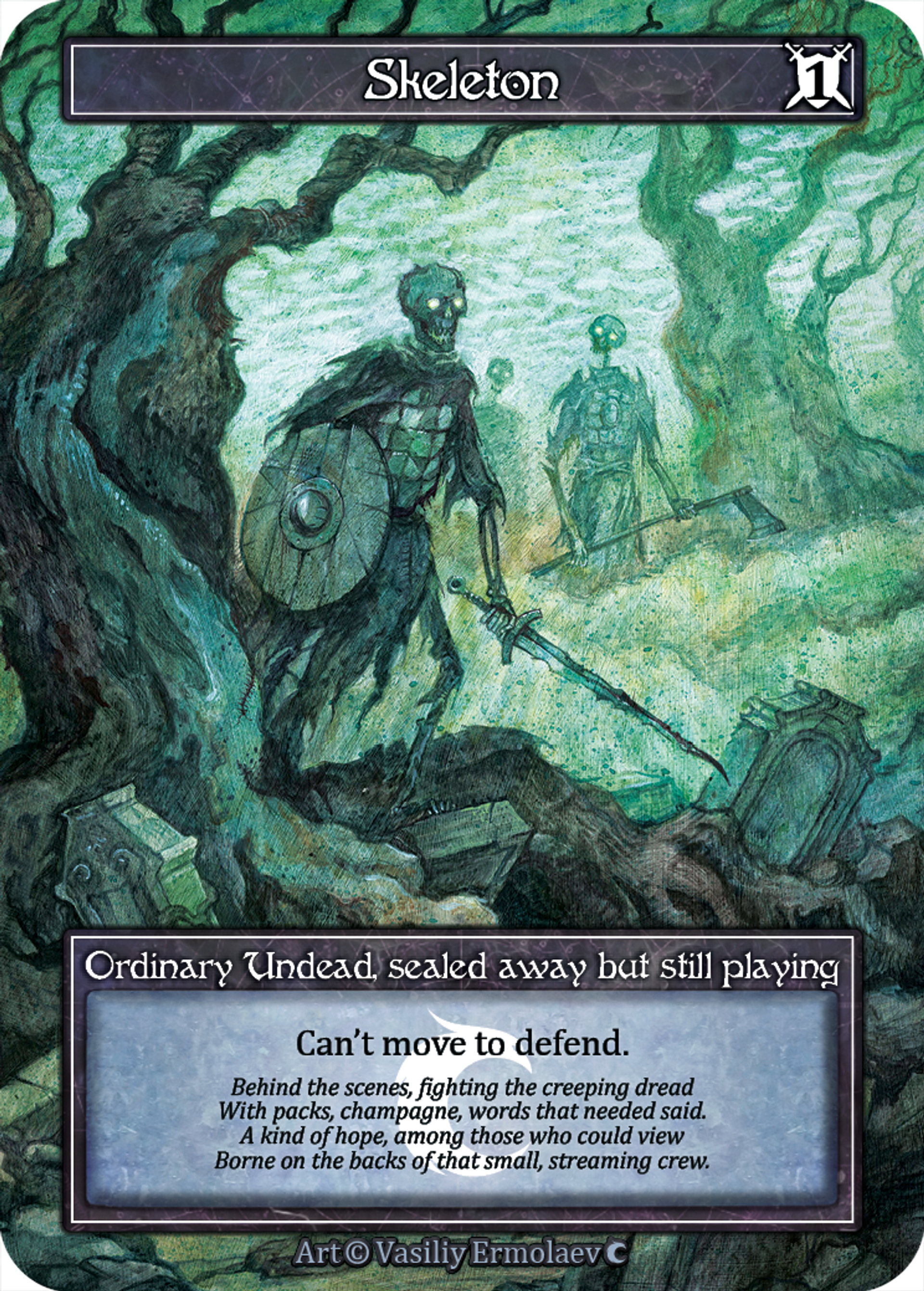 Skeleton — Promotional — Sorcery: Contested Realm