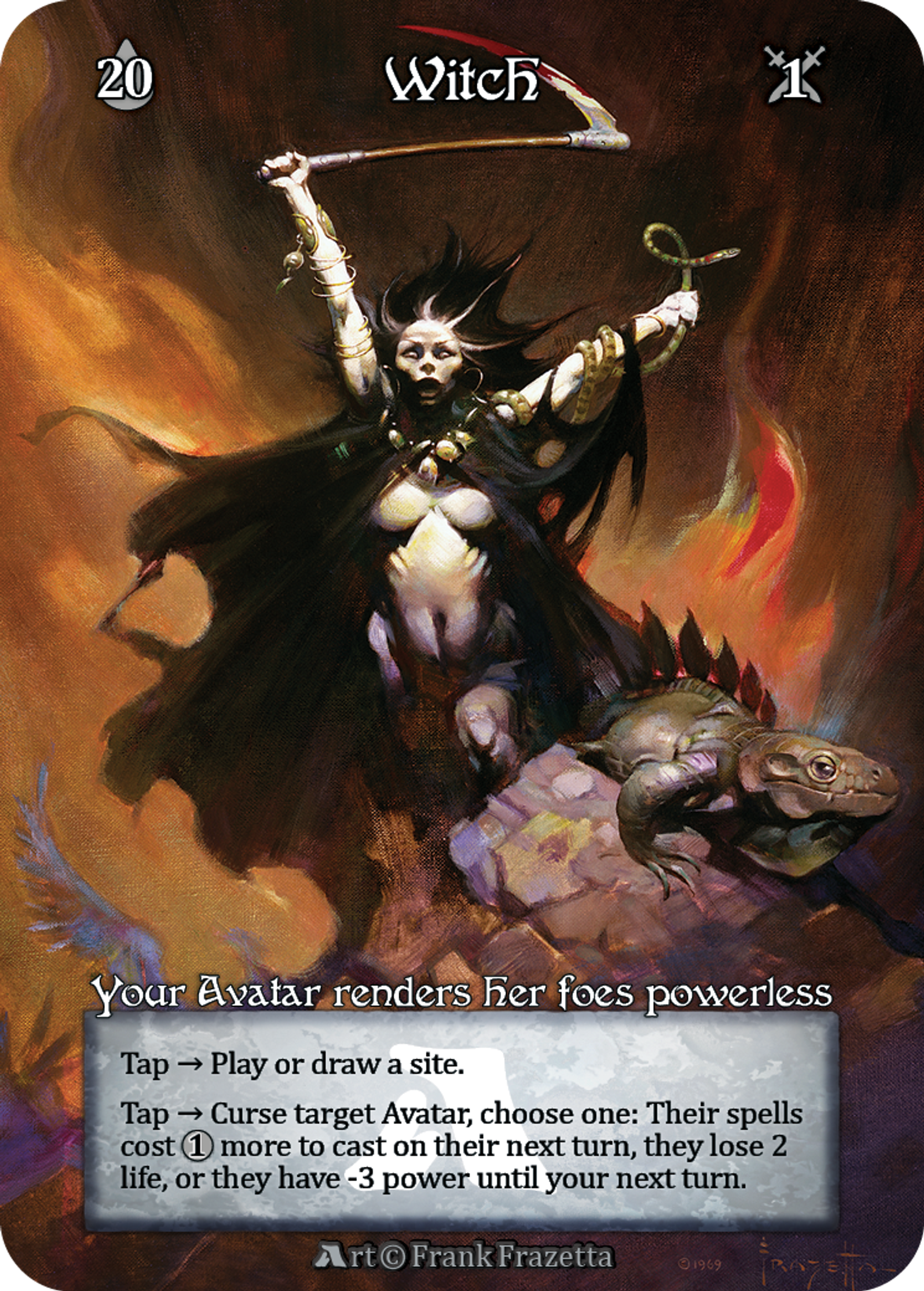 Witch — Promotional — Sorcery: Contested Realm
