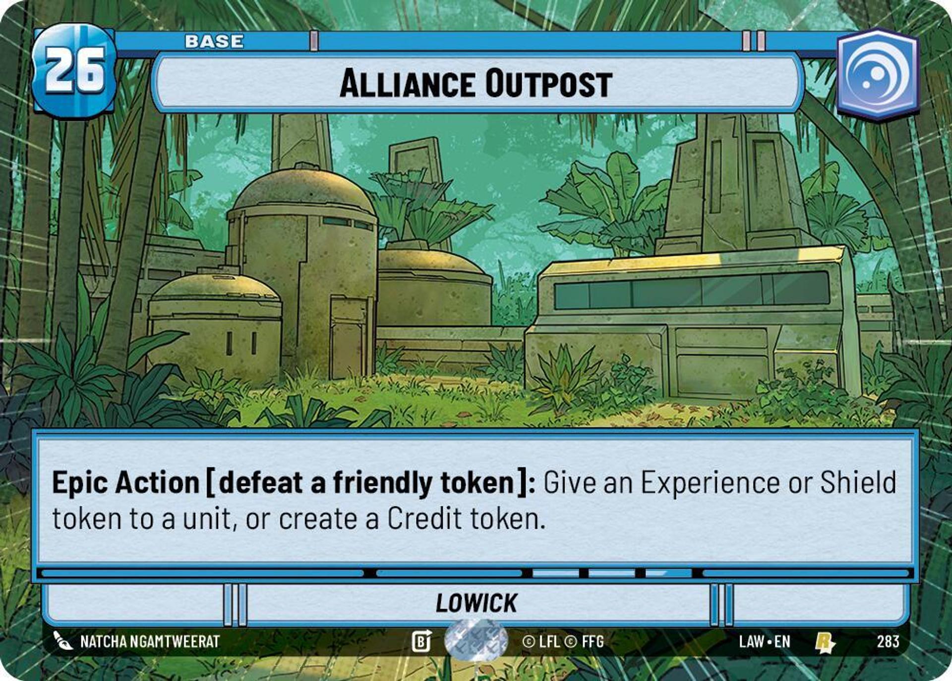 Avant-Poste de l'Alliance — A Lawless Time — Star Wars: Unlimited