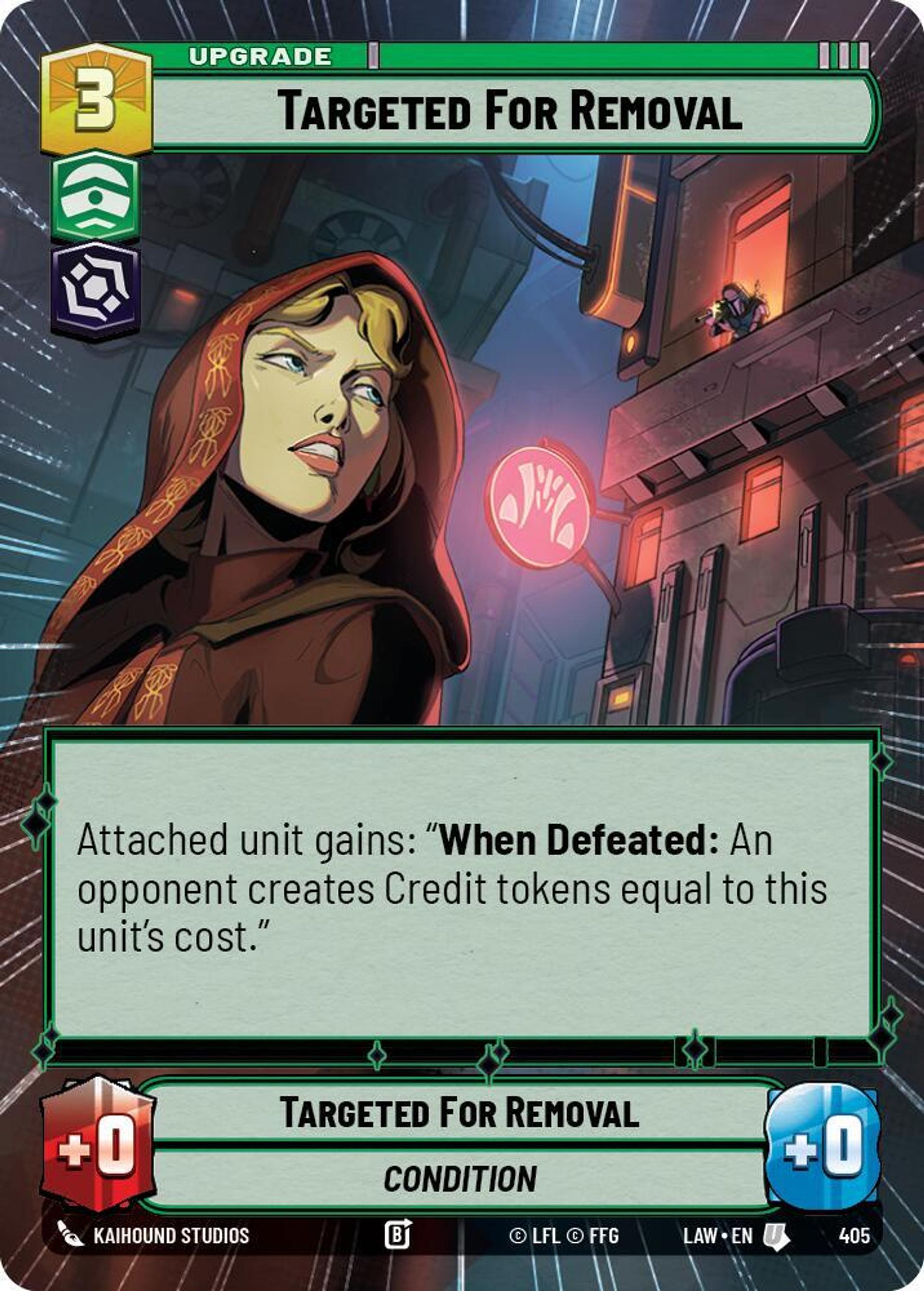 Ciblé pour Élimination — A Lawless Time — Star Wars: Unlimited