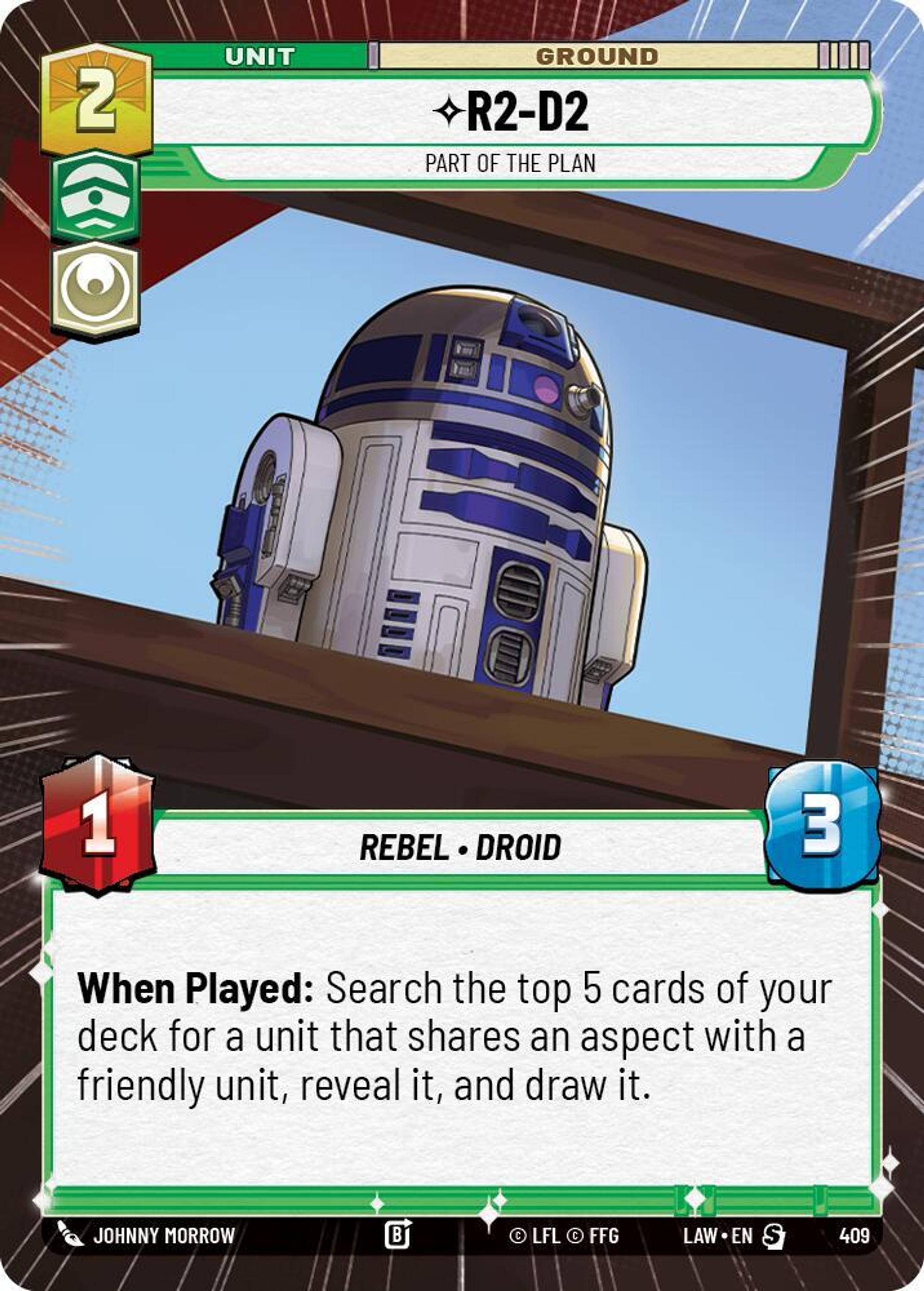 R2-D2 - Fait Partie Du Plan — A Lawless Time — Star Wars: Unlimited