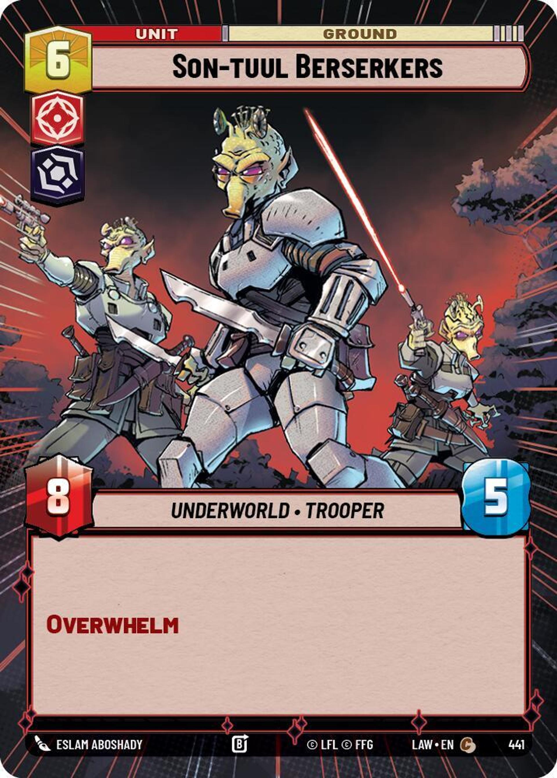 Berserkers de Son-Tuul — A Lawless Time — Star Wars: Unlimited