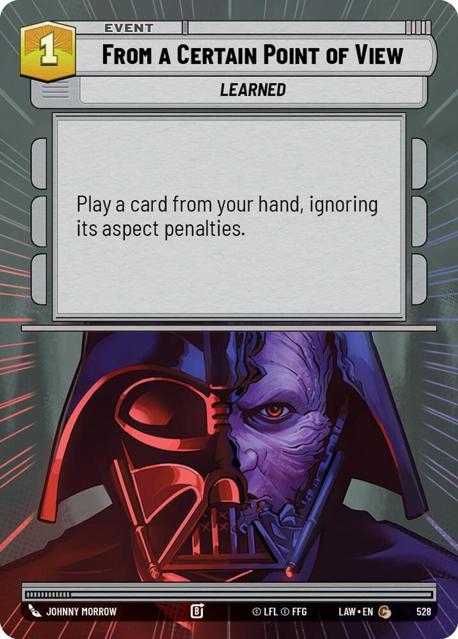 D'un Certain Point de Vue — A Lawless Time — Star Wars: Unlimited