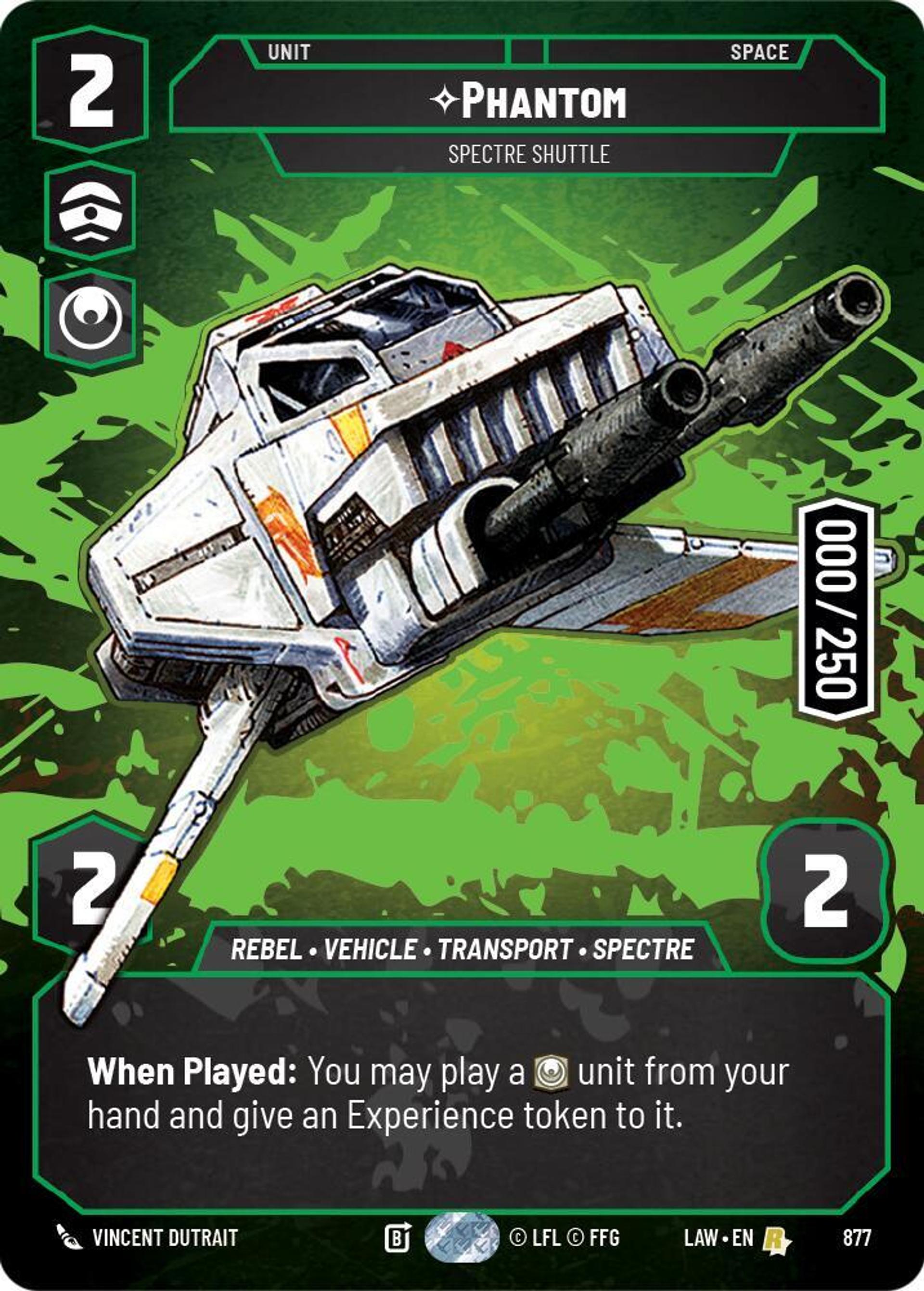 Phantom - Navette Des Spectres — A Lawless Time — Star Wars: Unlimited