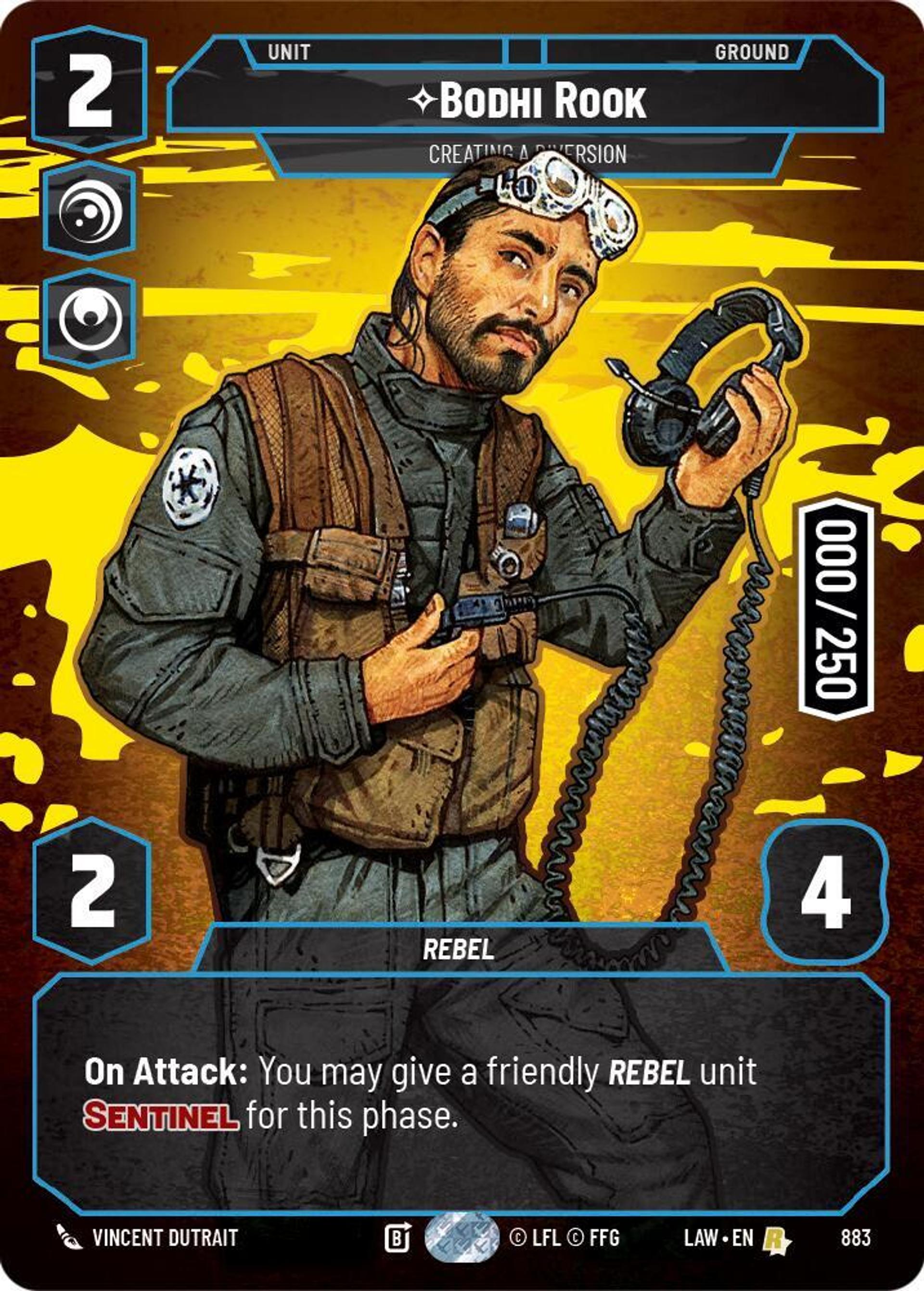 Bodhi Rook - Crée Une Diversion — A Lawless Time — Star Wars: Unlimited