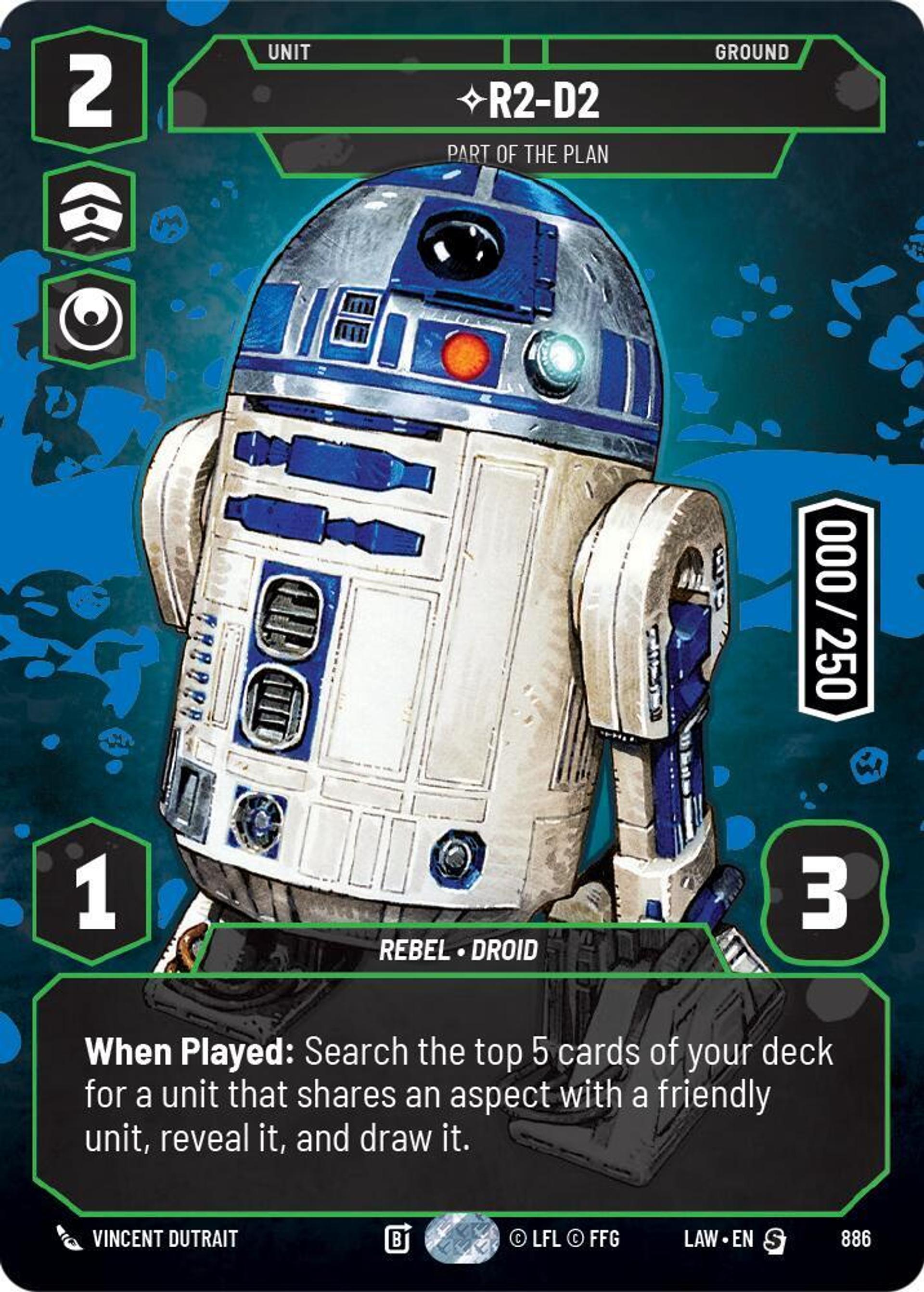 R2-D2 - Fait Partie Du Plan — A Lawless Time — Star Wars: Unlimited