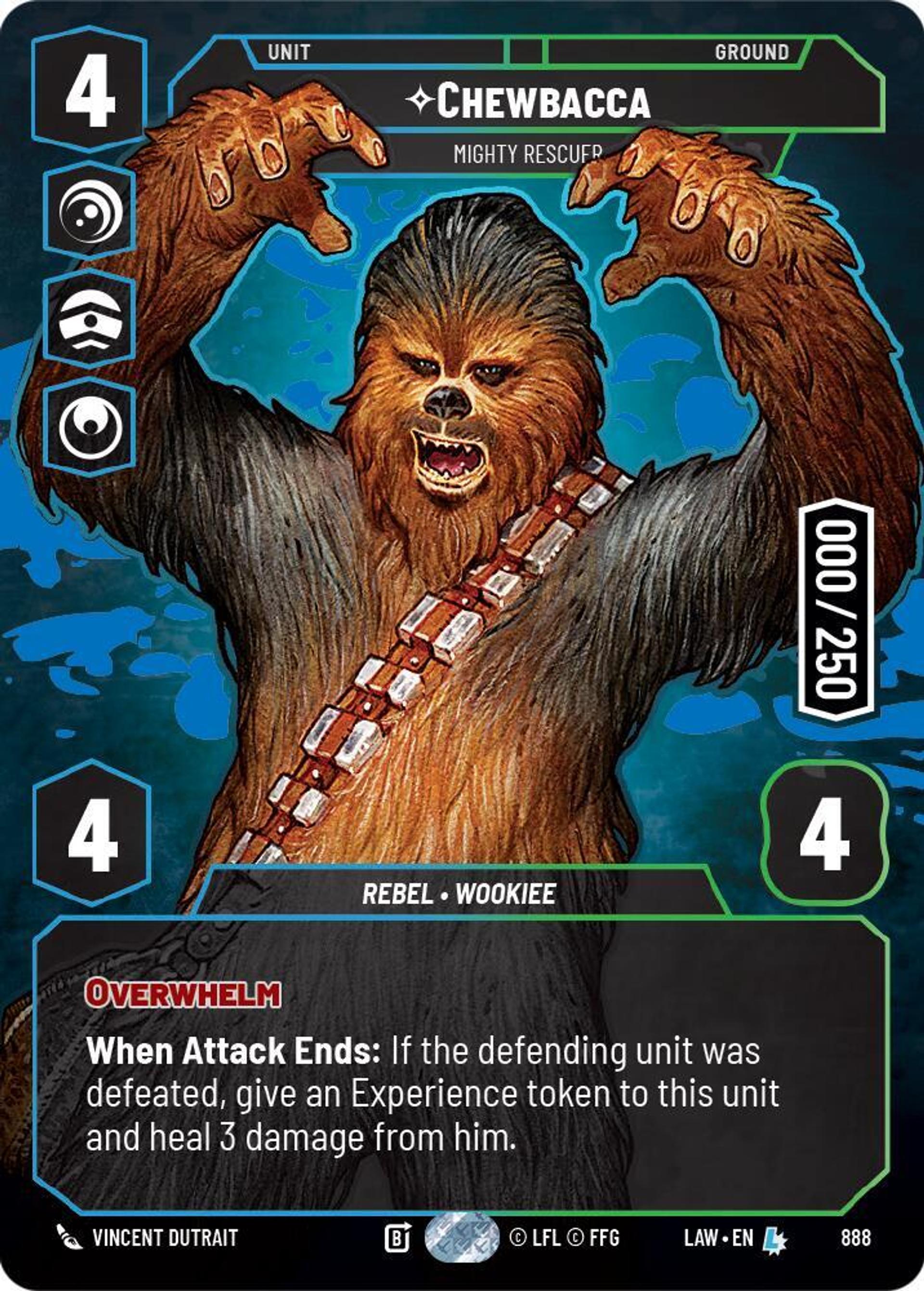 Chewbacca - Puissant Sauveteur — A Lawless Time — Star Wars: Unlimited
