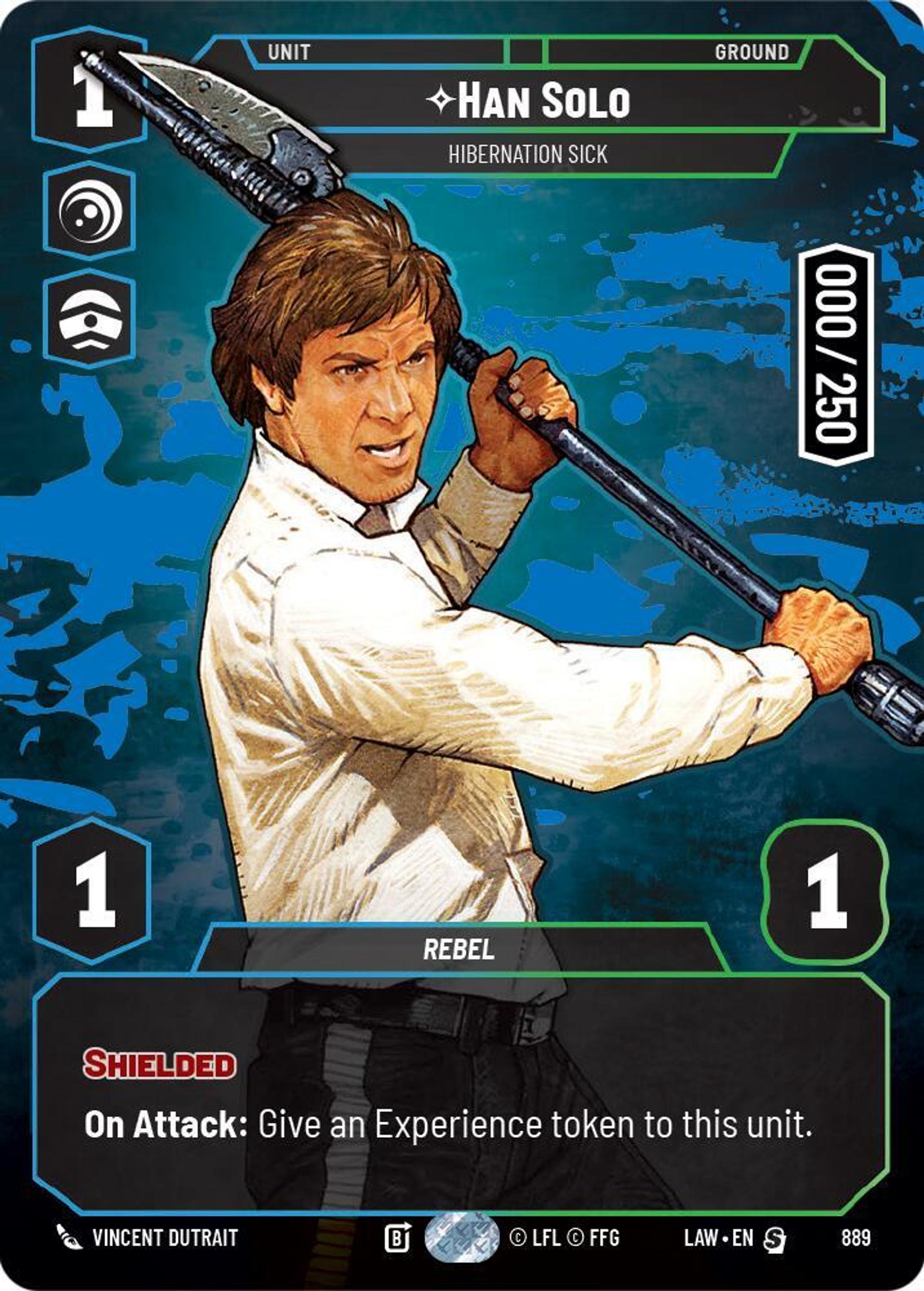 Han Solo - Mal De L'Hibernation — A Lawless Time — Star Wars: Unlimited