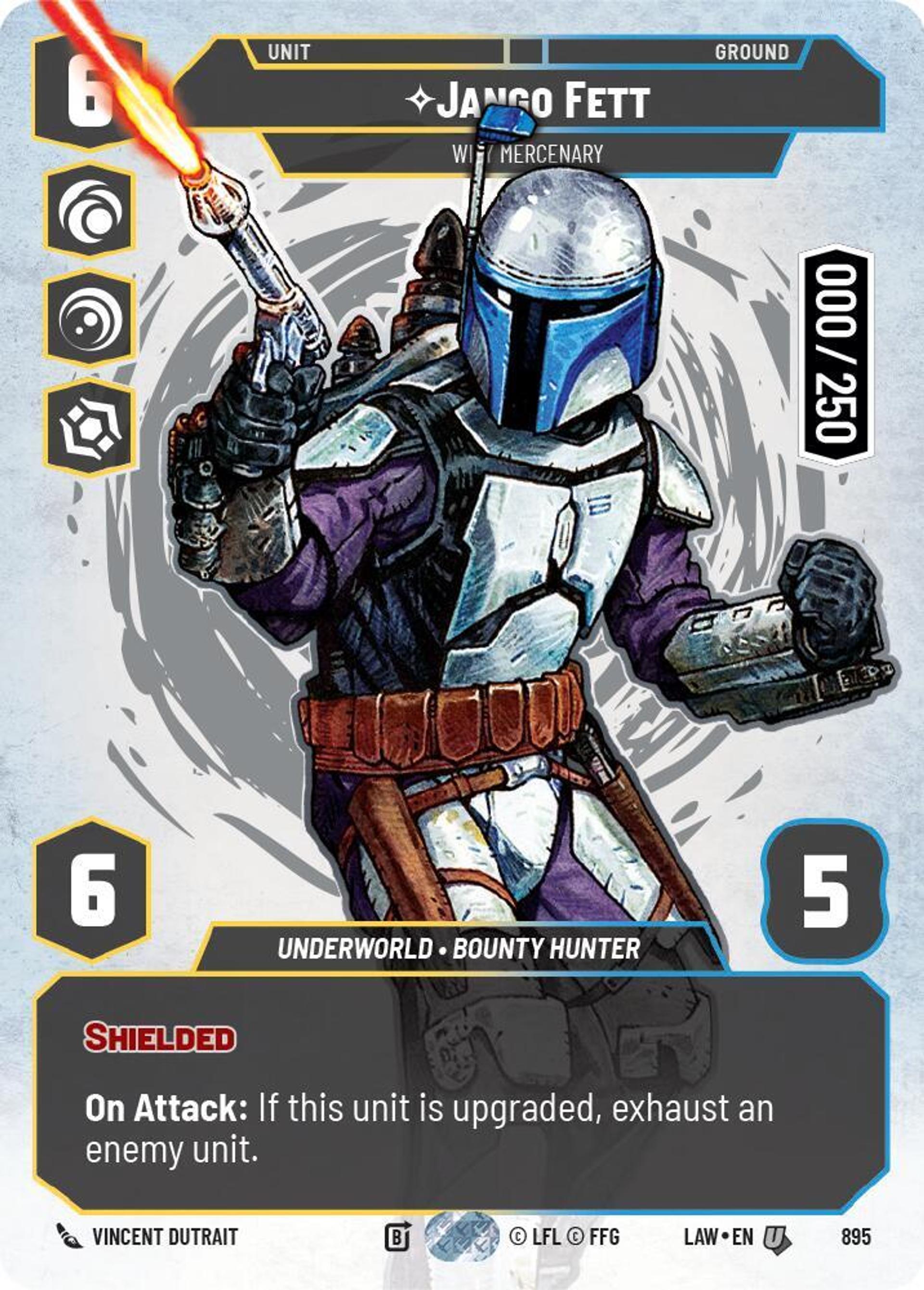 Jango Fett - Mercenaire Astucieux — A Lawless Time — Star Wars: Unlimited