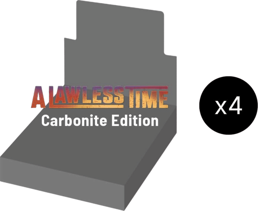 Carton de boîtes de boosters A Lawless Time Carbonite Edition from A Lawless Time - Star Wars: Unlimited