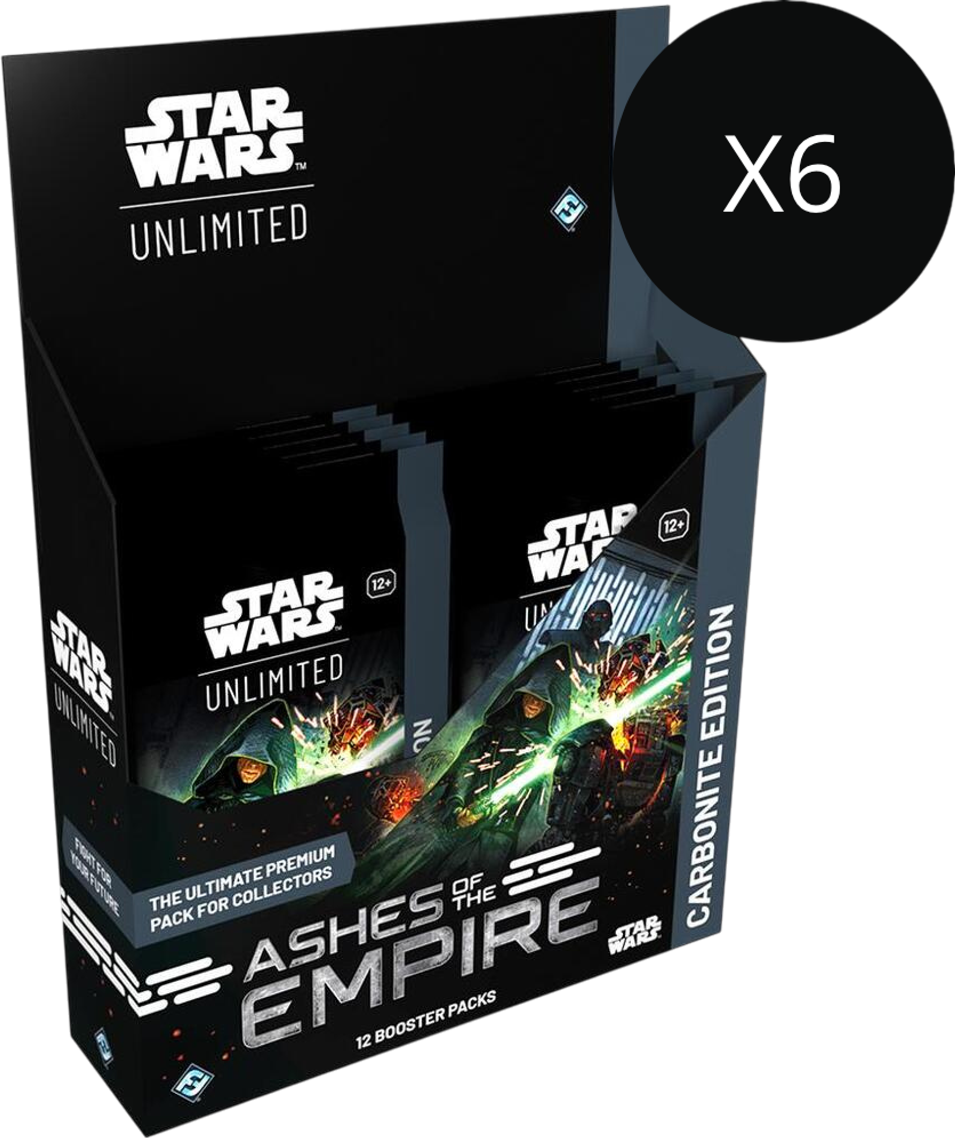 Product image for Ashes of the Empire - Carbonite edition : Carton de boîte de booster
