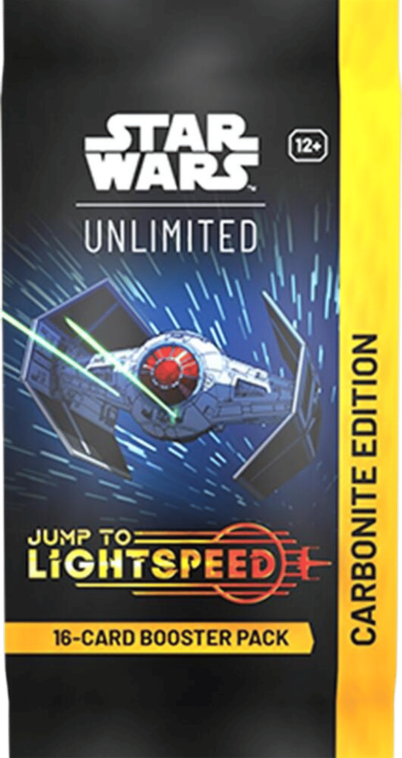 Booster pack Jump to Lightspeed Carbonite Edition from Jump to Lightspeed - Star Wars: Unlimited